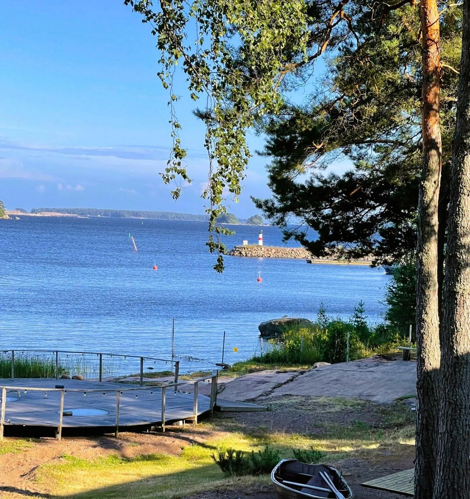 Sea view in Beach Hotel Santalahti