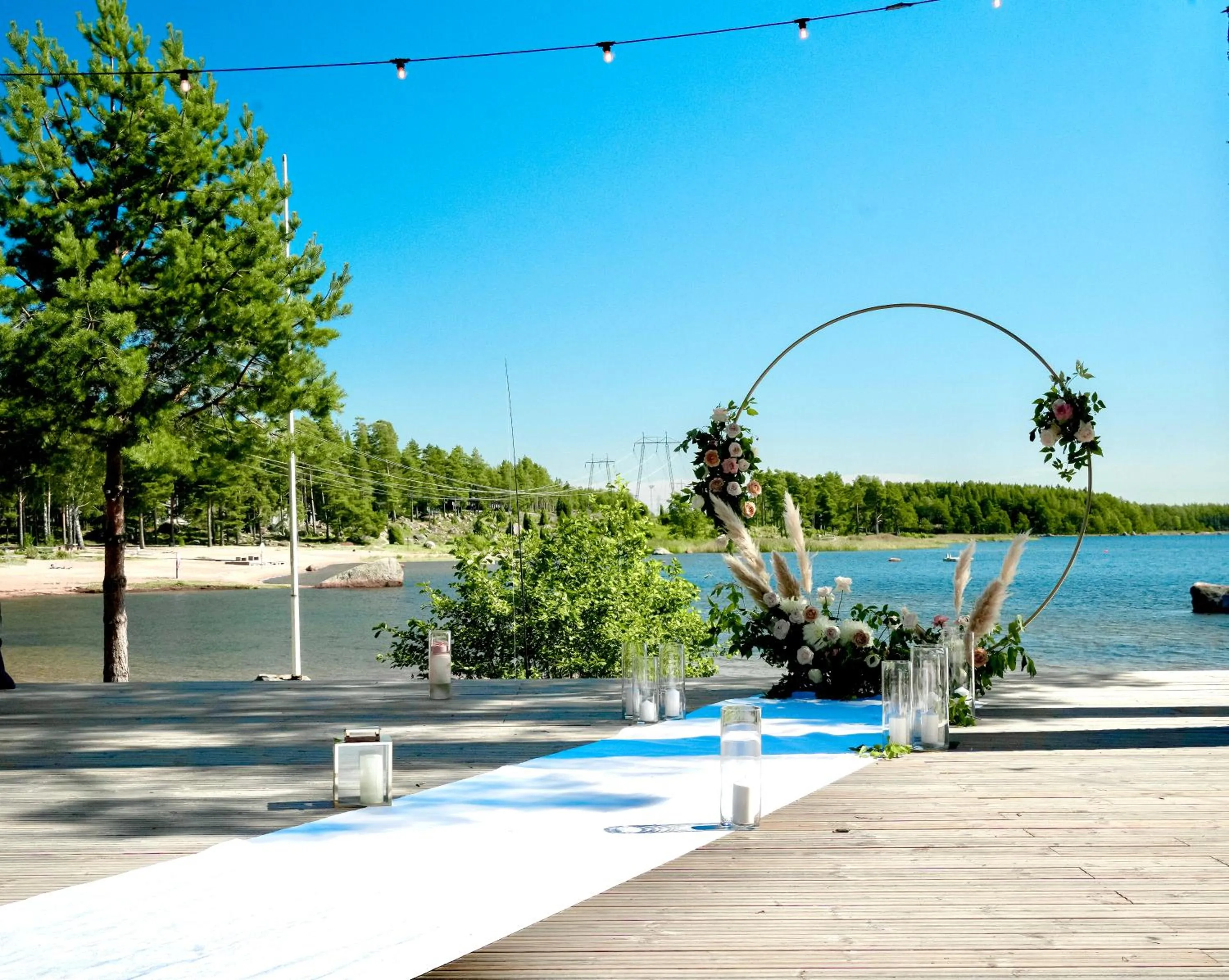Balcony/Terrace in Beach Hotel Santalahti