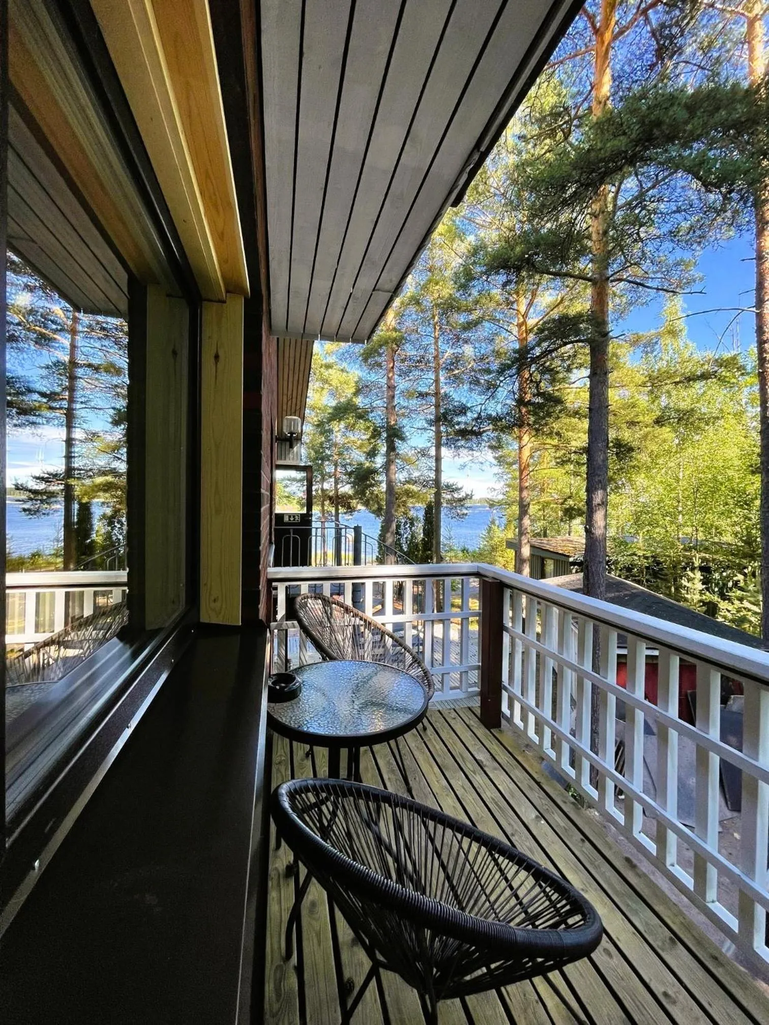 Balcony/Terrace in Beach Hotel Santalahti