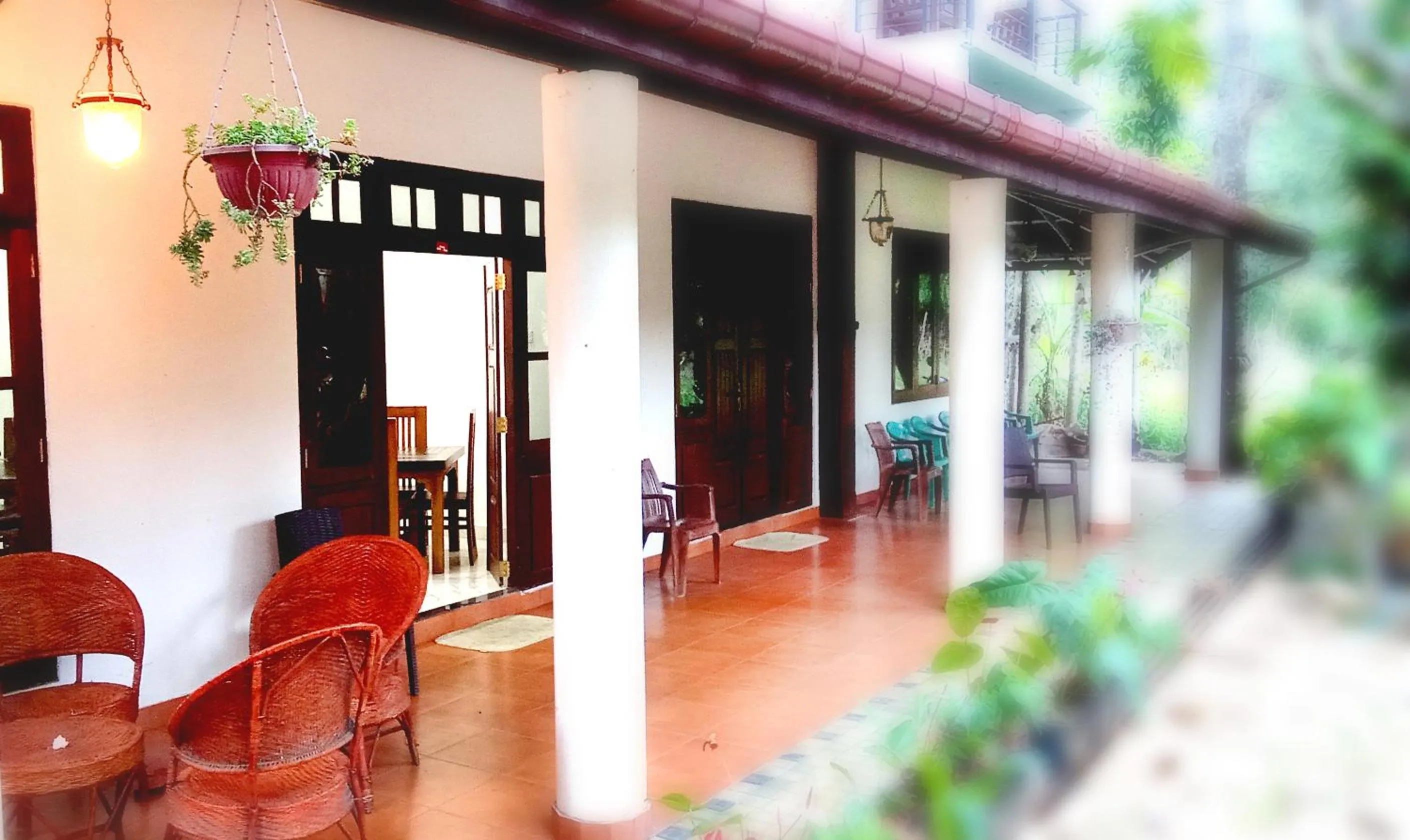 Seating area in Ella, Nine Arch Holiday Resort