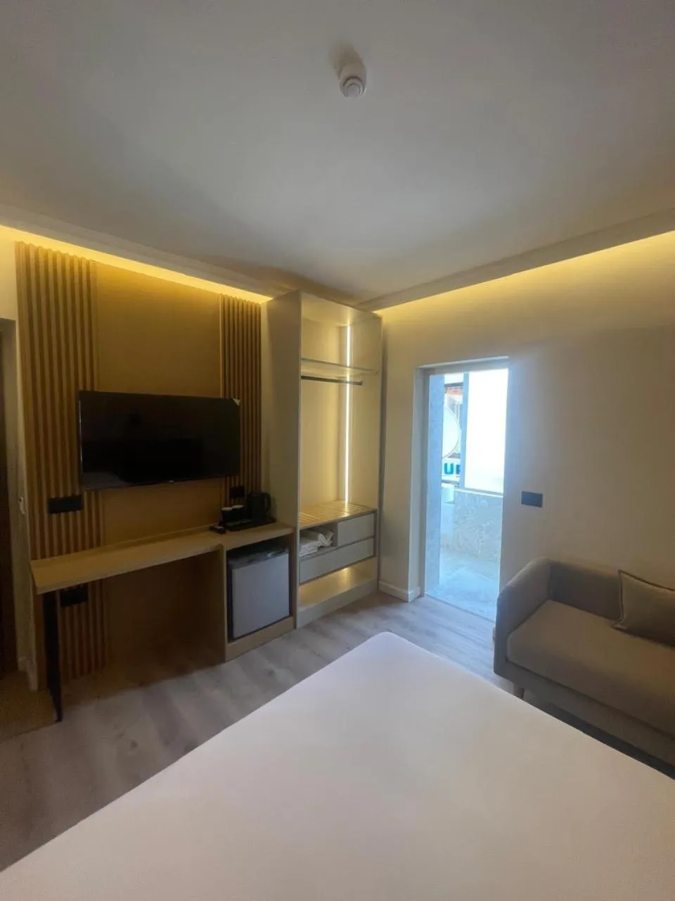 Bed in Hotel Piemonte