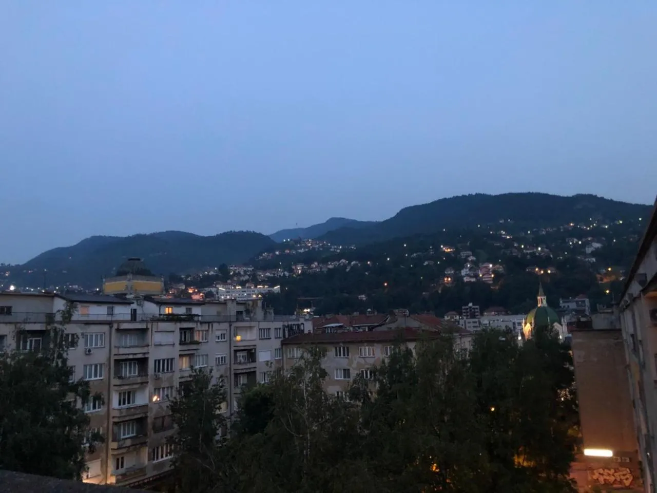 City view in Colors Apartment Sarajevo