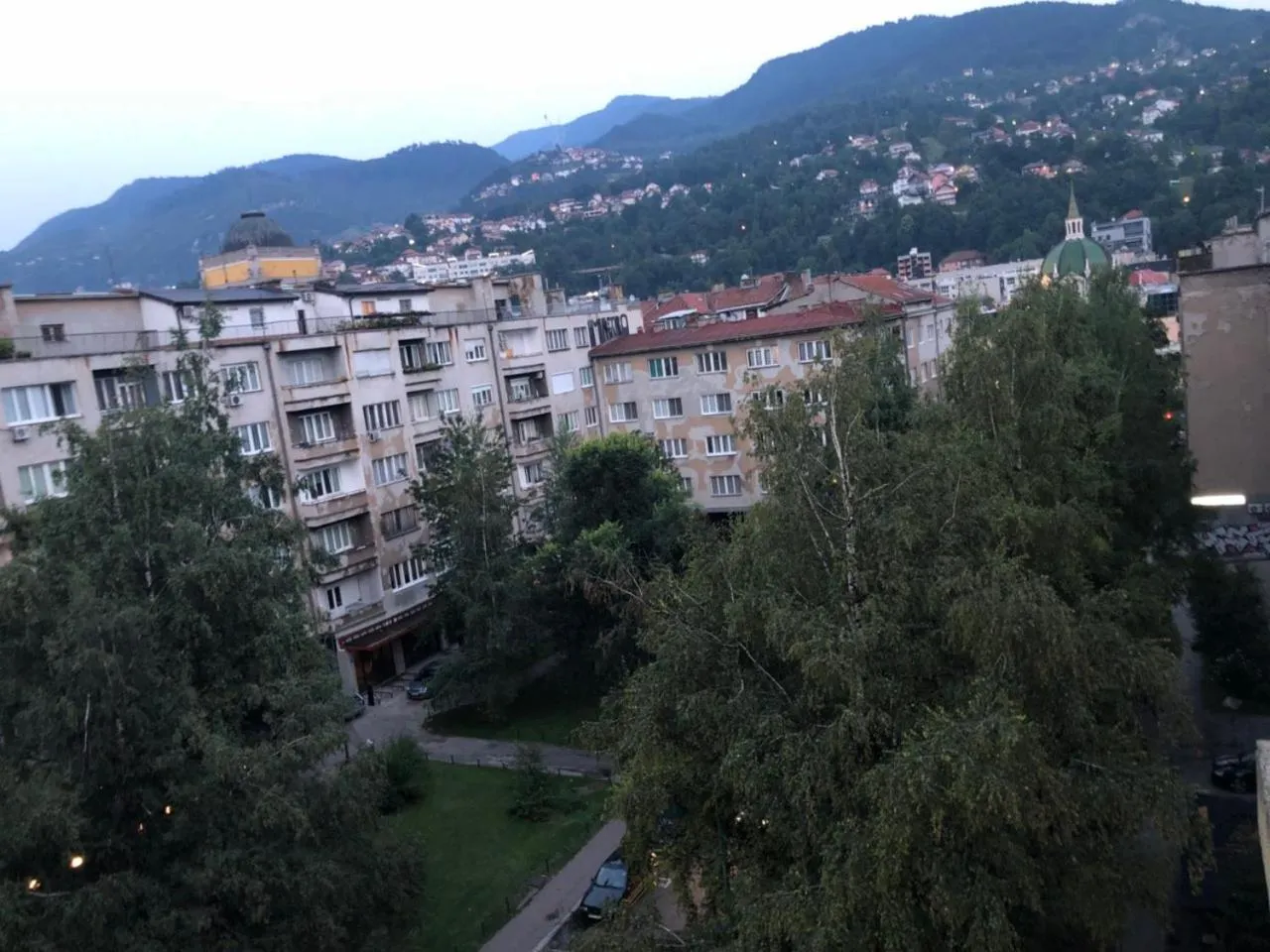 City view in Colors Apartment Sarajevo