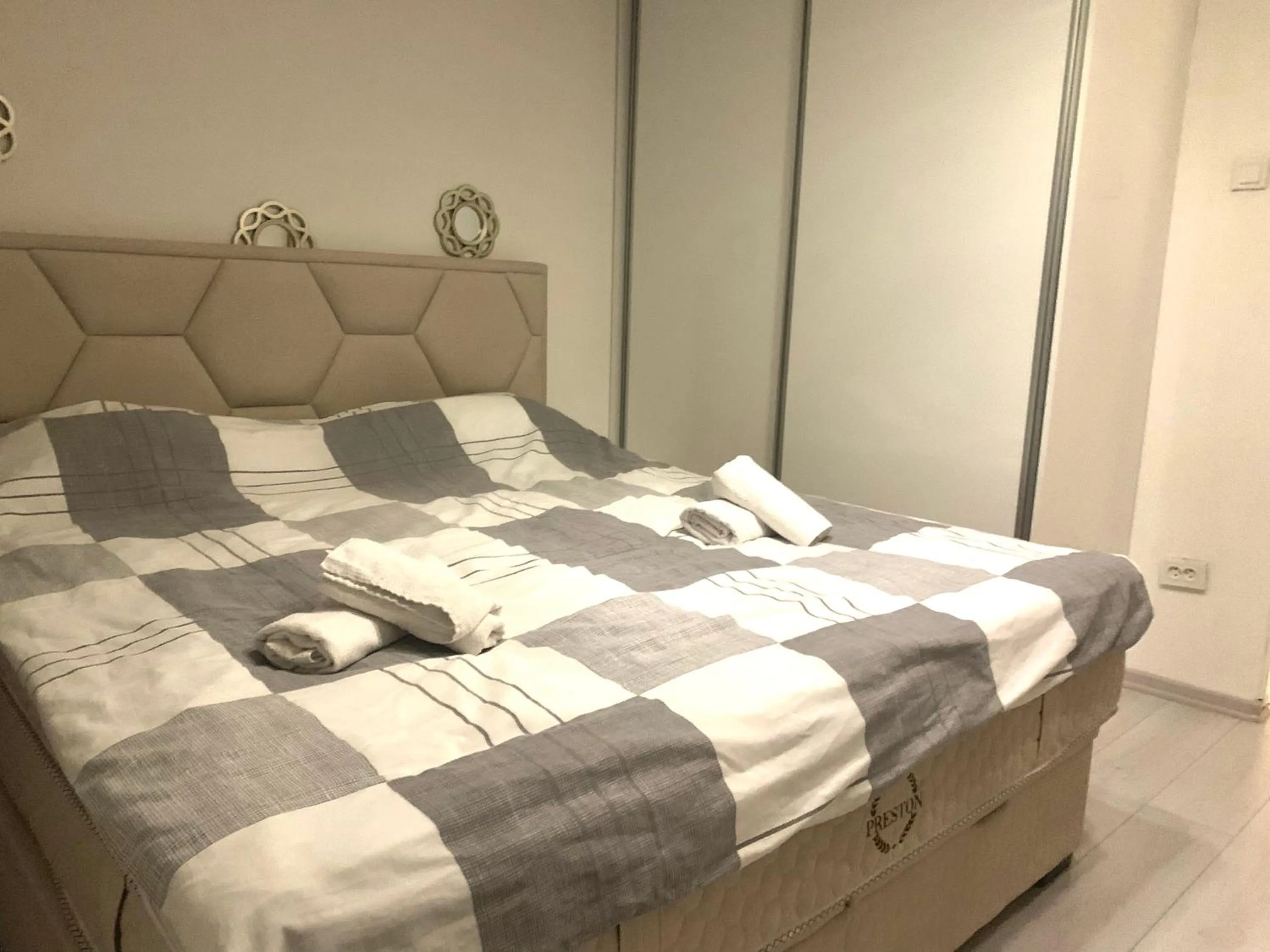 Bed in Colors Apartment Sarajevo