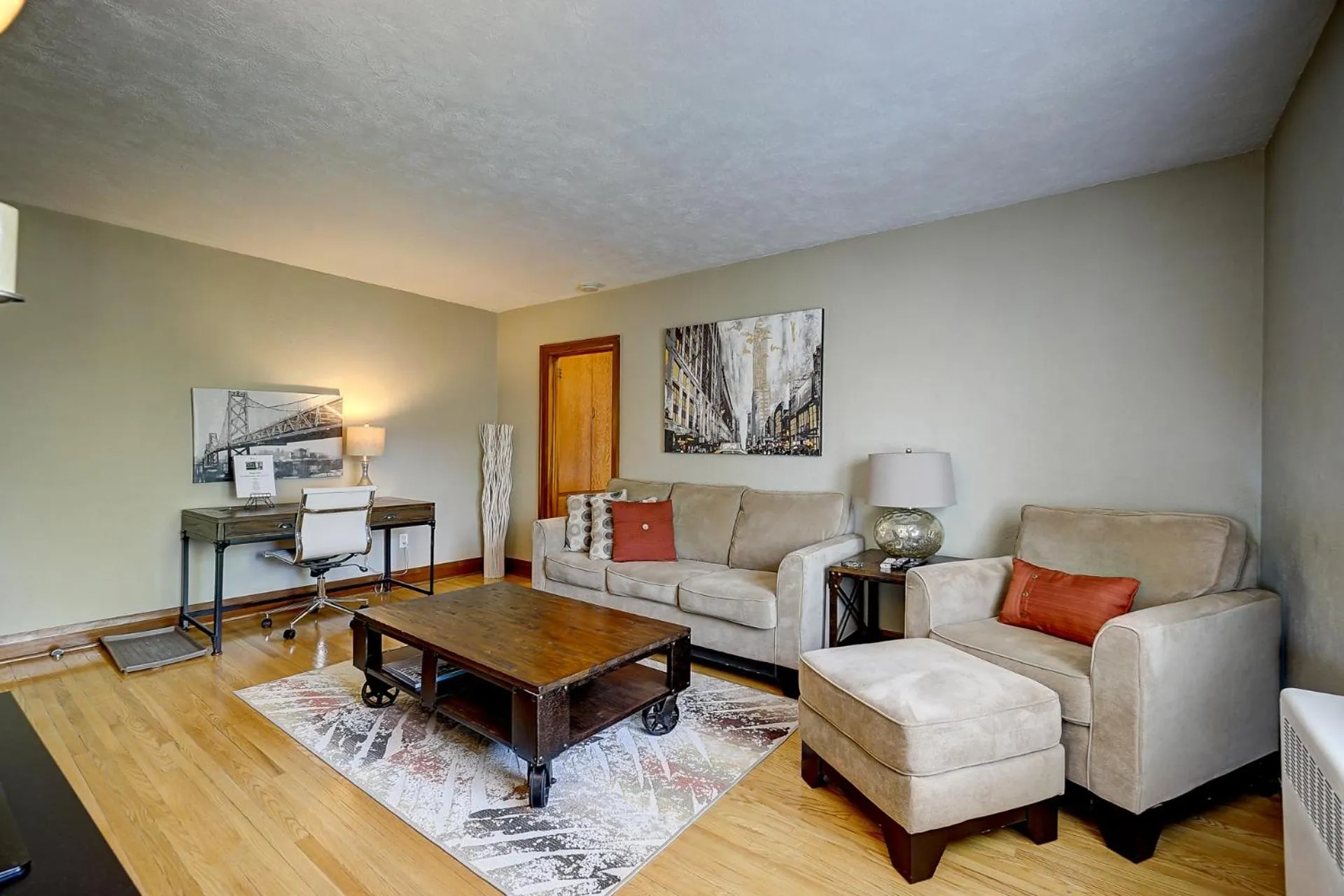 Living room in Parkside House