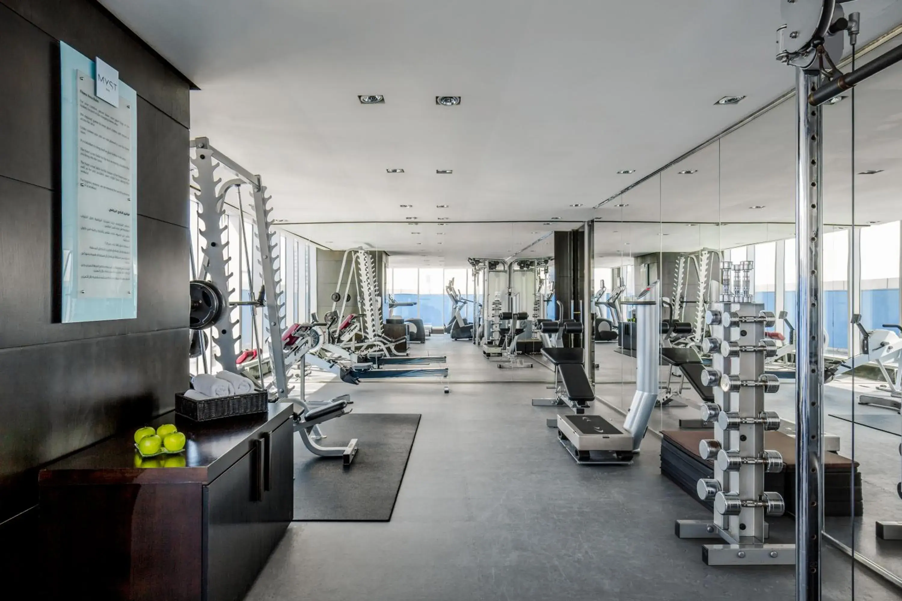 Fitness centre/facilities in The Canvas Dubai - MGallery Hotel Collection Fitness centre/facilities in The Canvas Dubai - MGallery Hotel Collection
