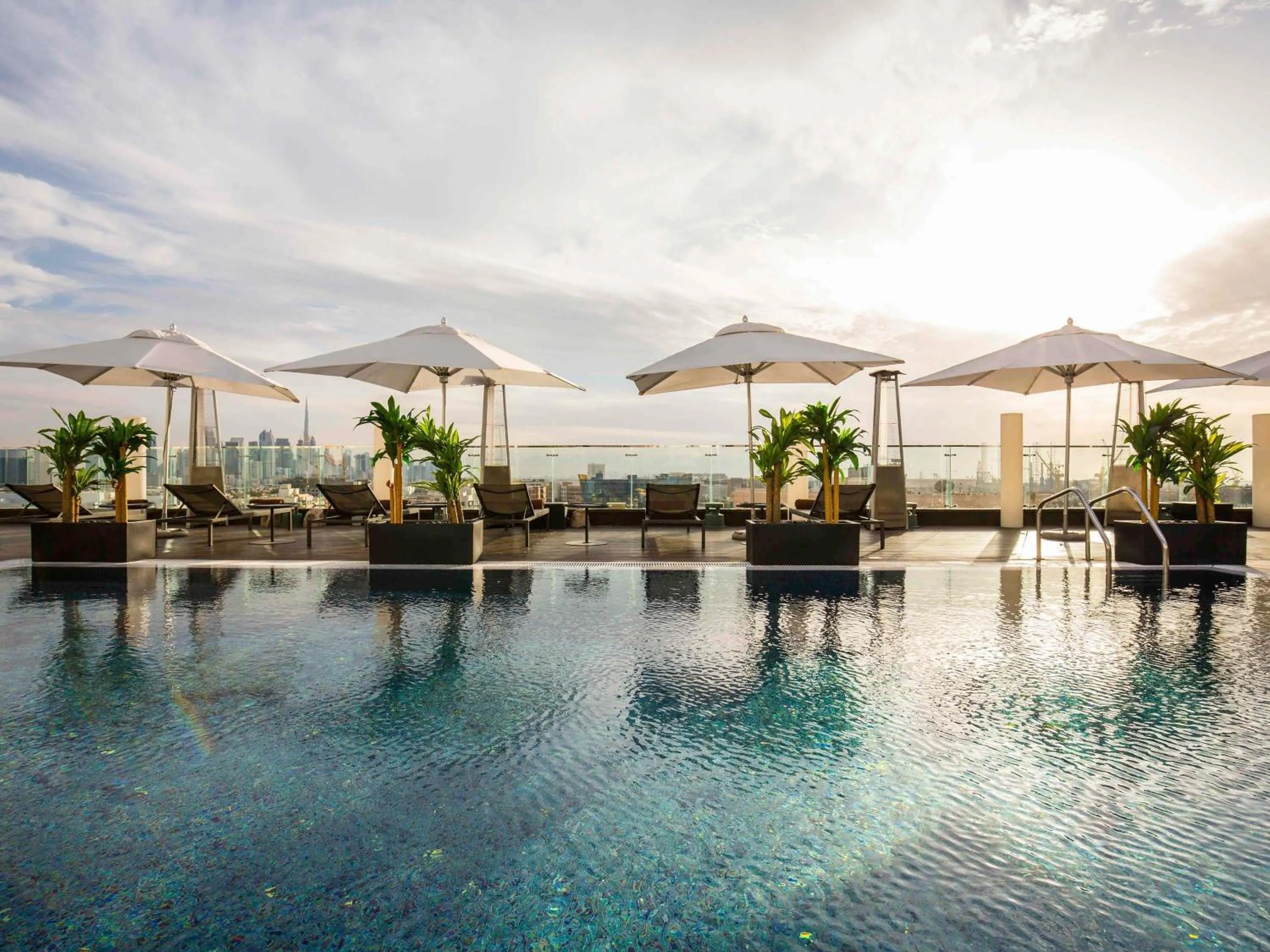 Pool view in The Canvas Dubai - MGallery Hotel Collection