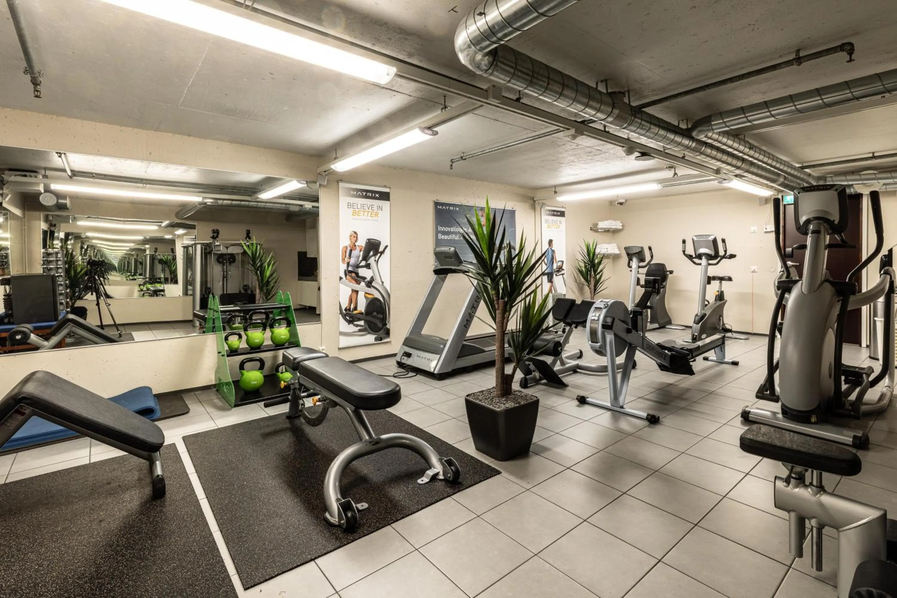 Fitness centre/facilities in Scandic Postitalo