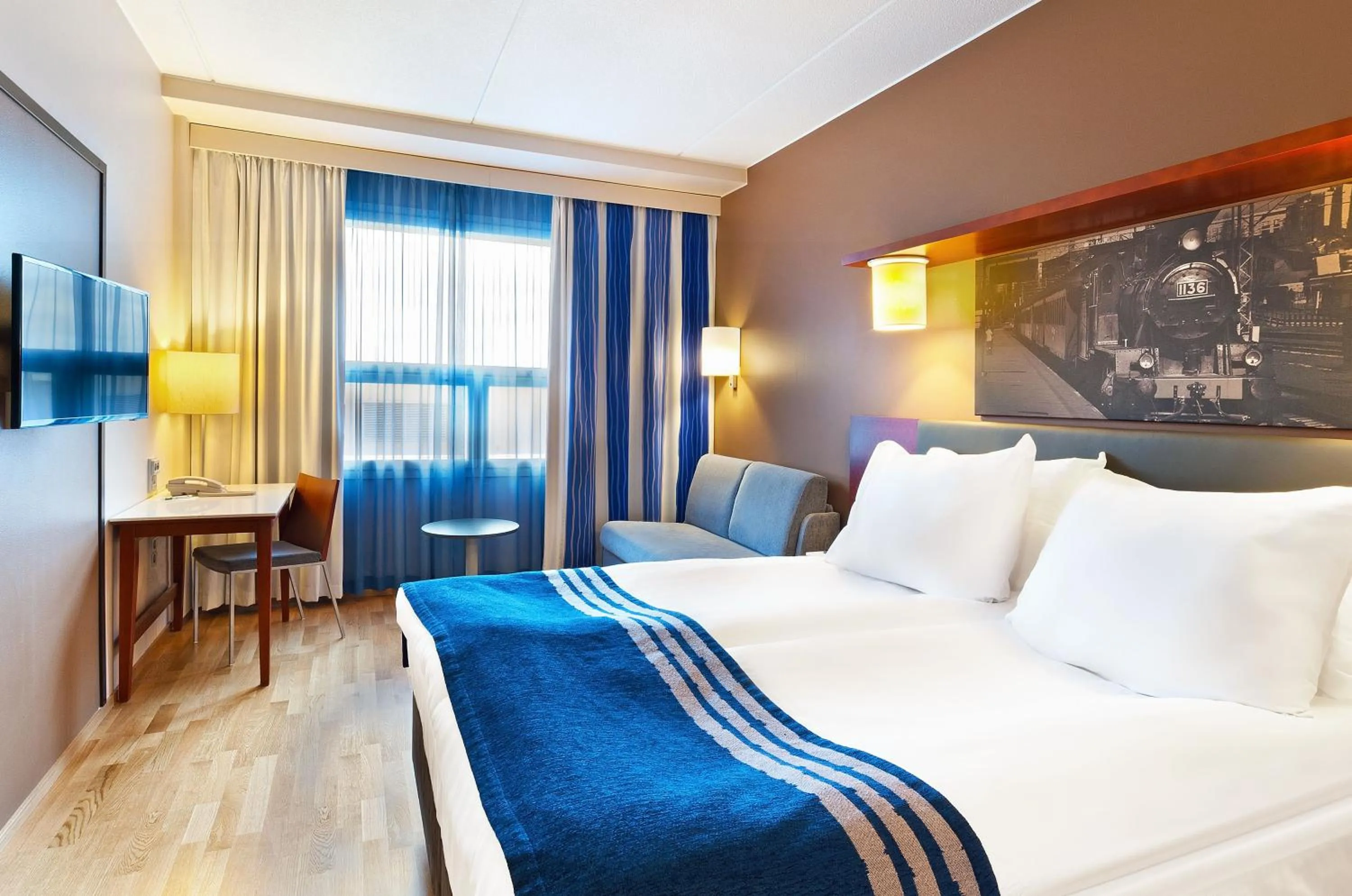 Photo of the whole room, Bed in Holiday Inn Tampere - Central Station by IHG