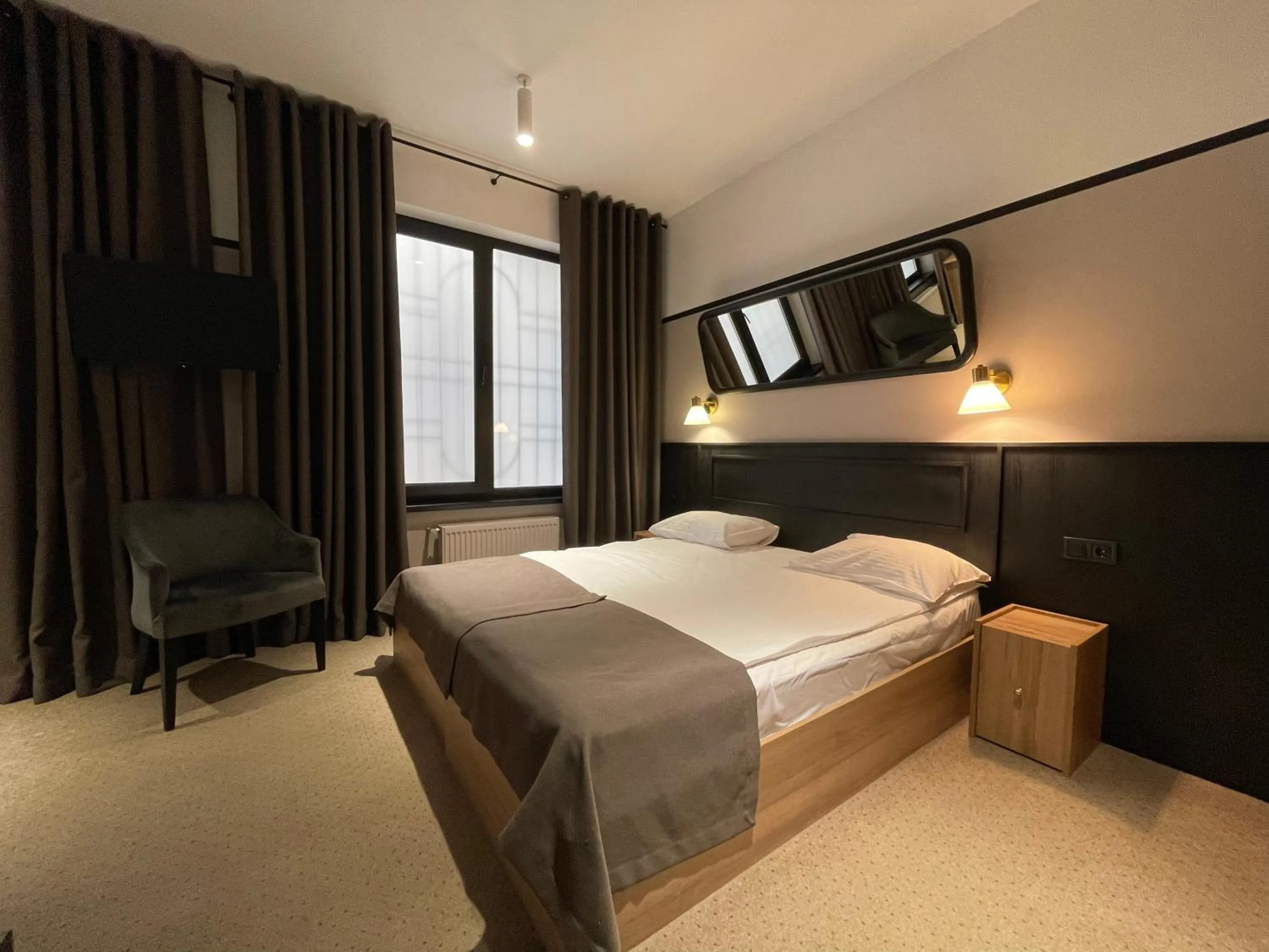 Bed in Hotel 52