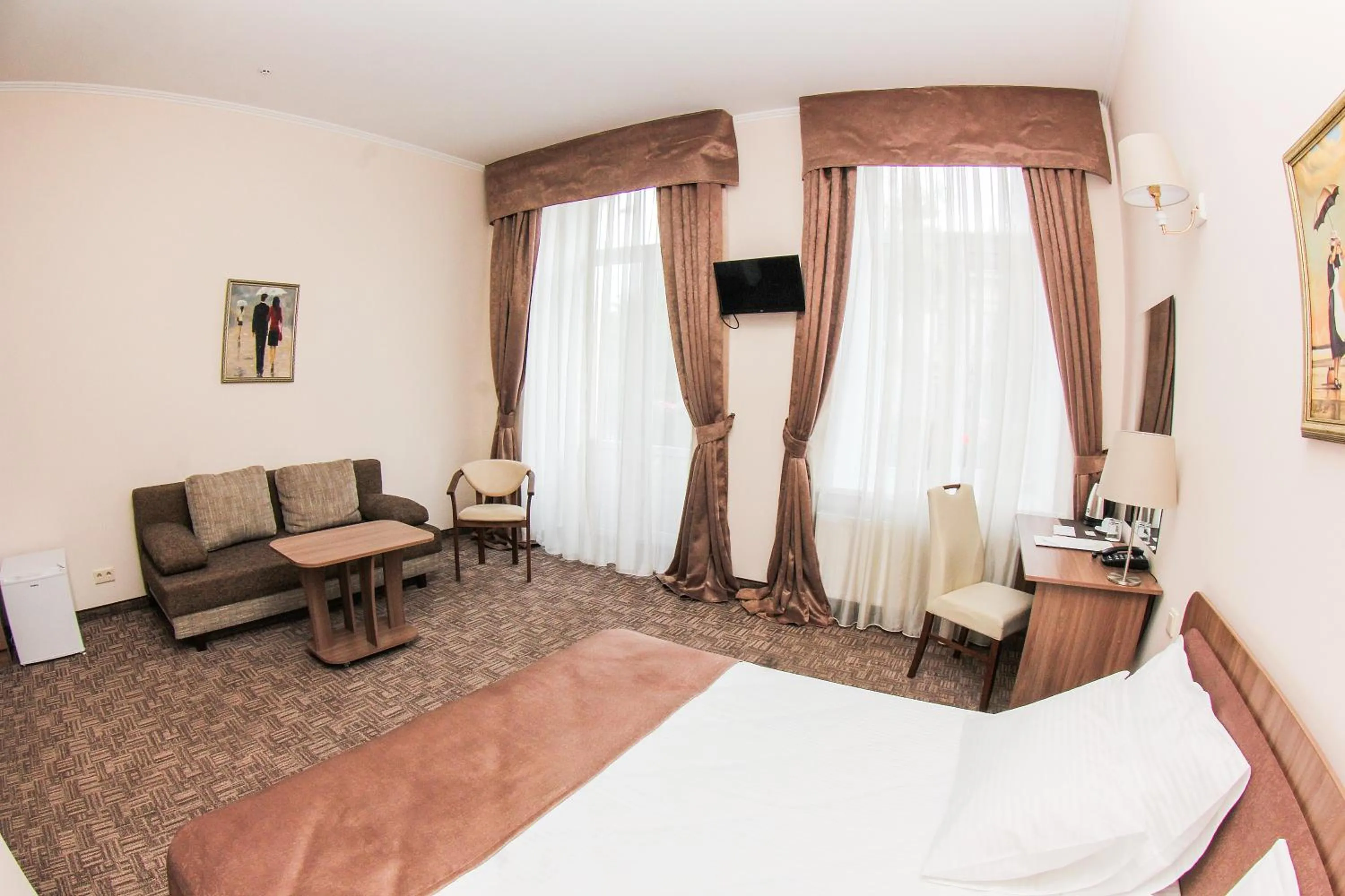 TV and multimedia, Bed in Hotel 52