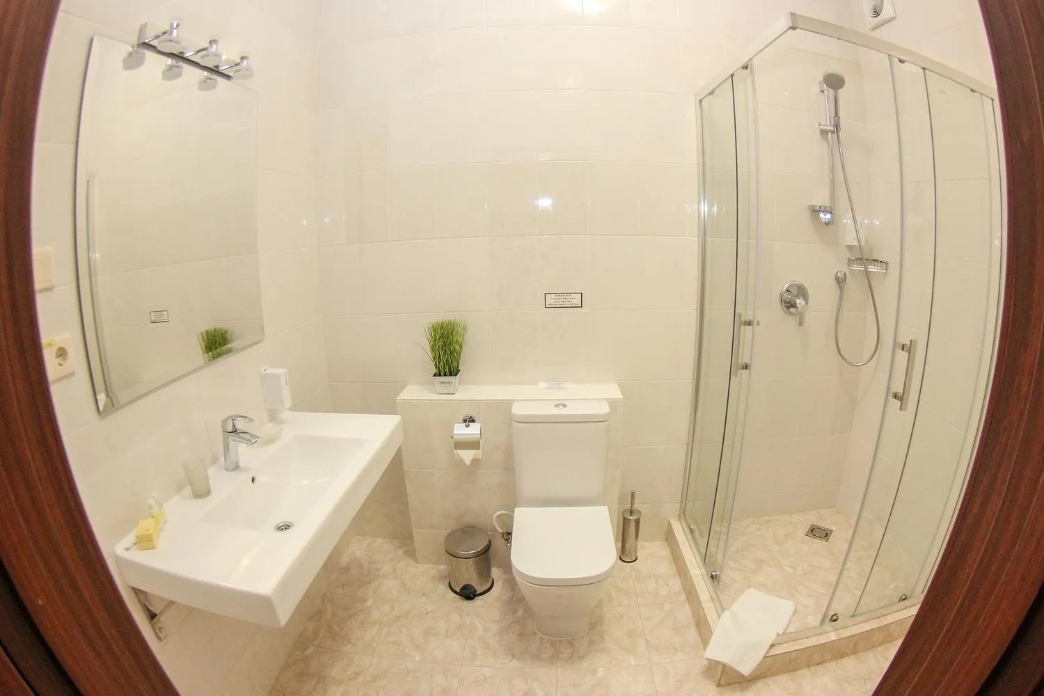 Shower in Hotel 52