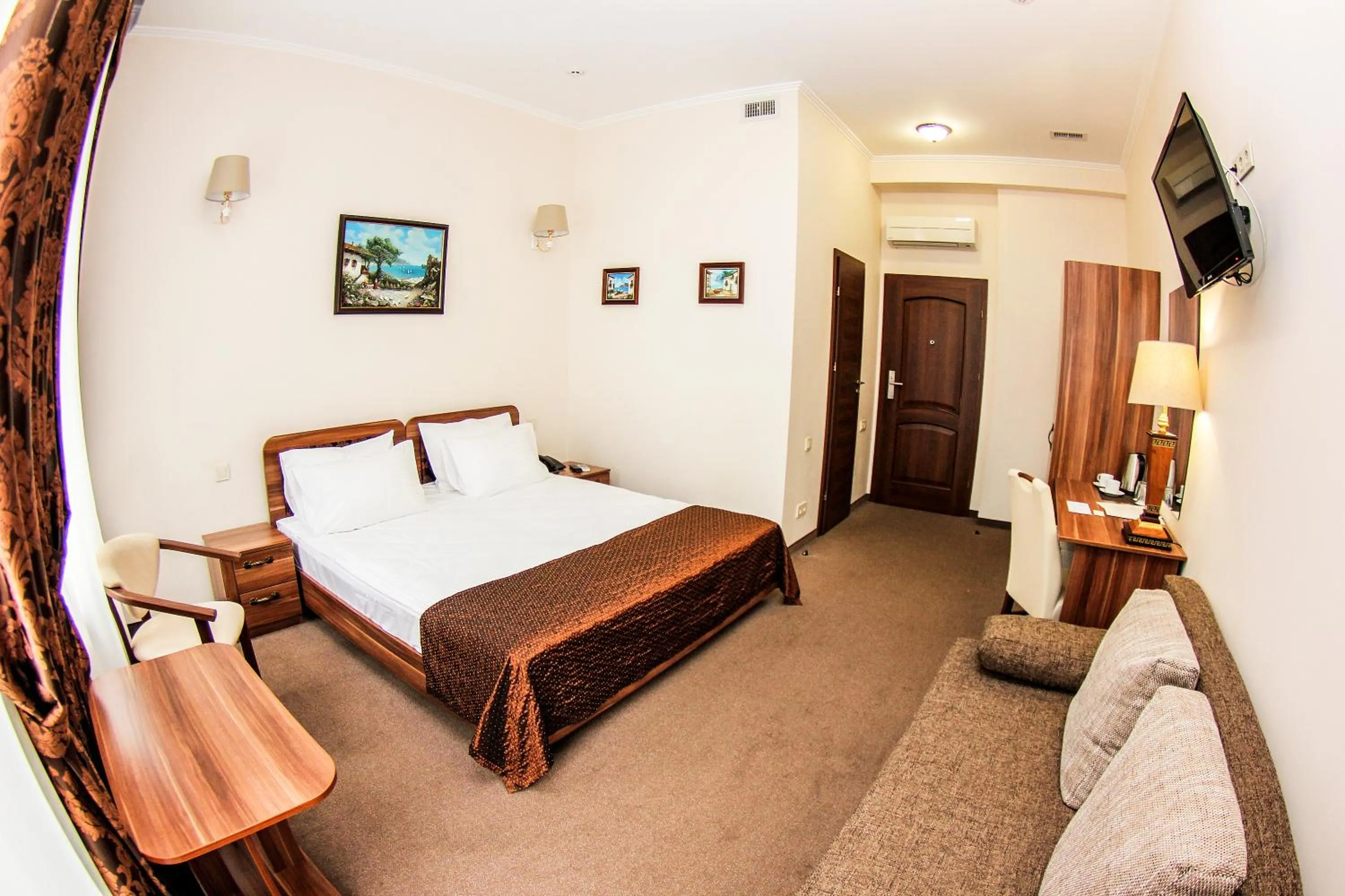 Bed in Hotel 52