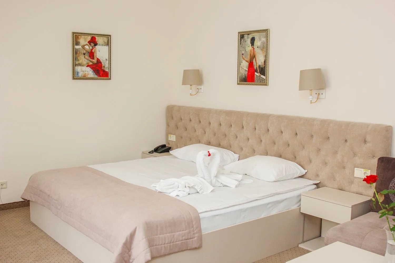 Bed in Hotel 52