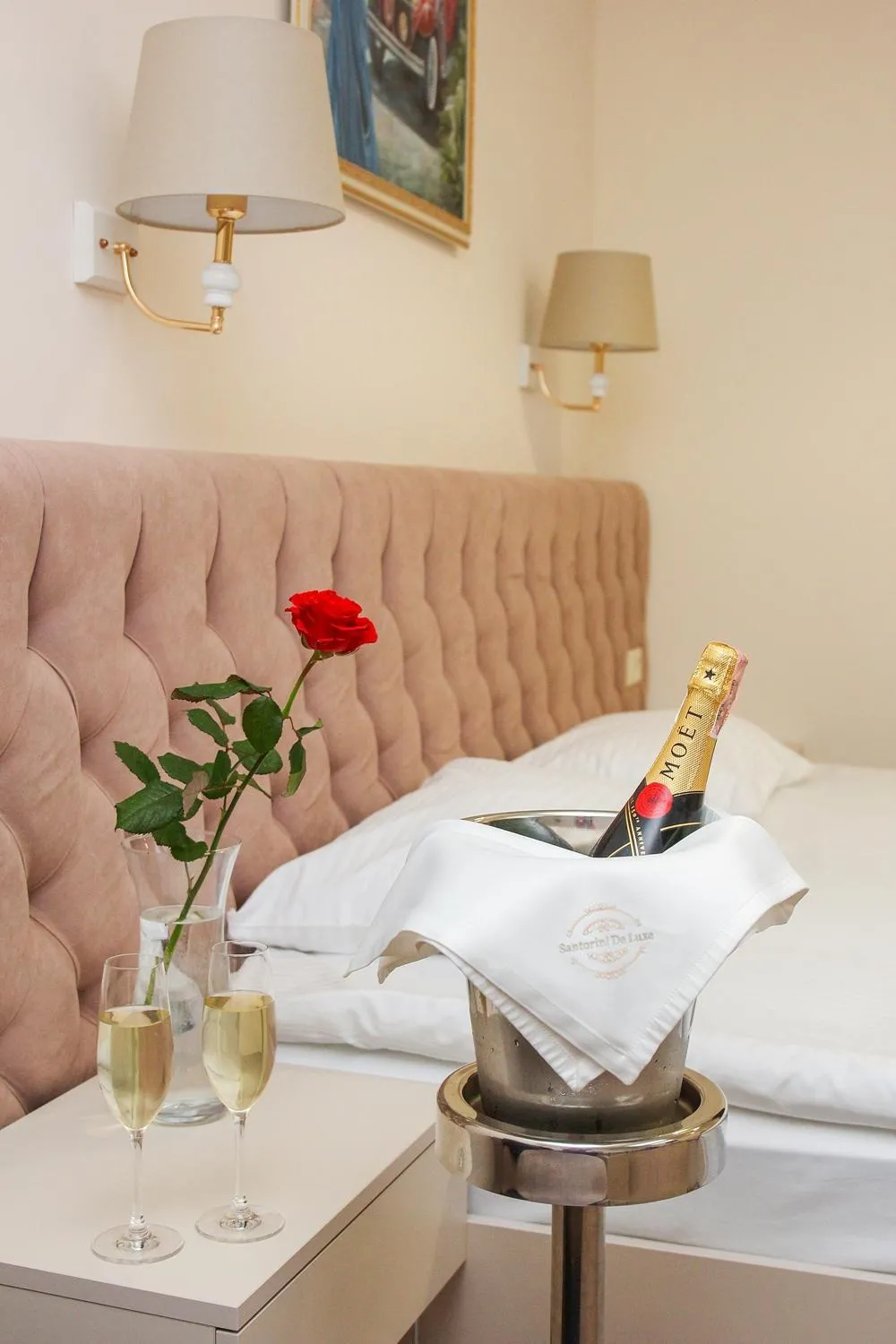 Bed in Hotel 52