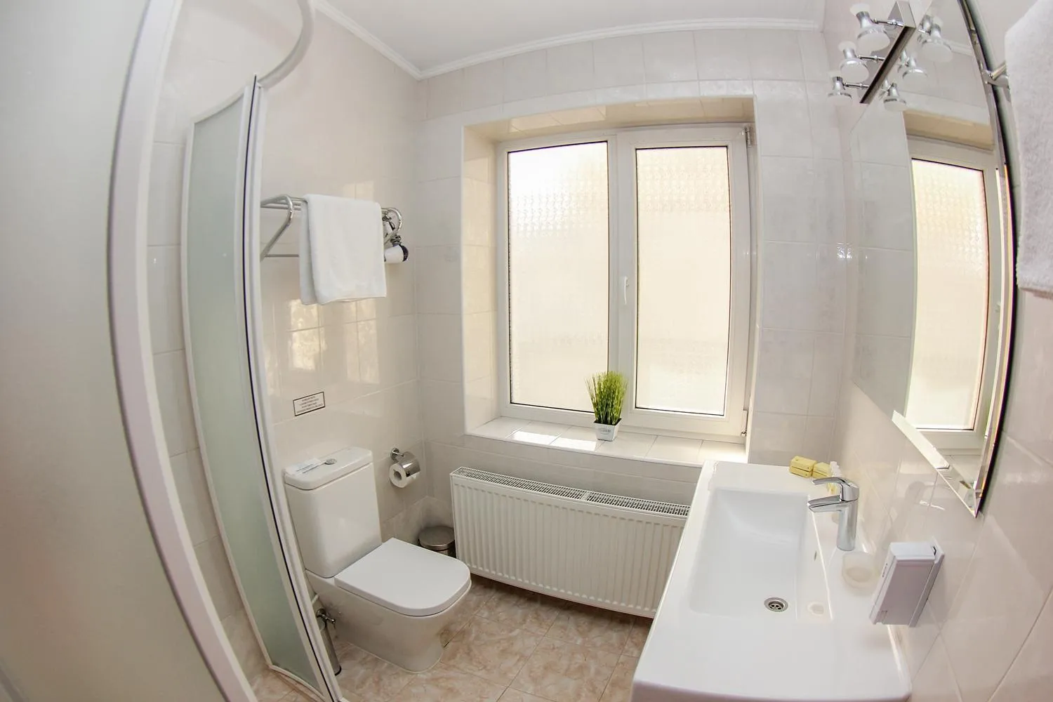 Shower in Hotel 52
