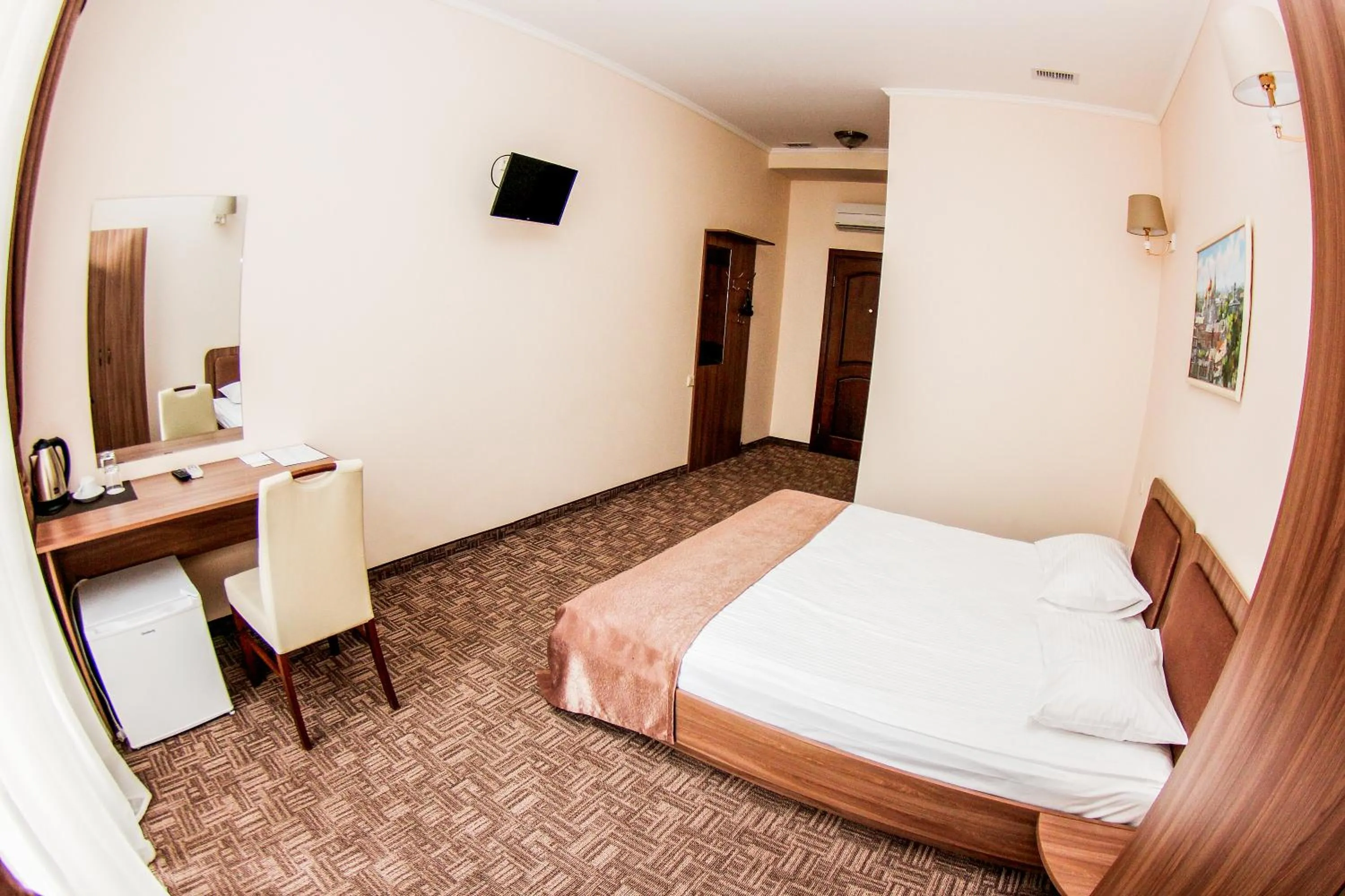 Bed in Hotel 52