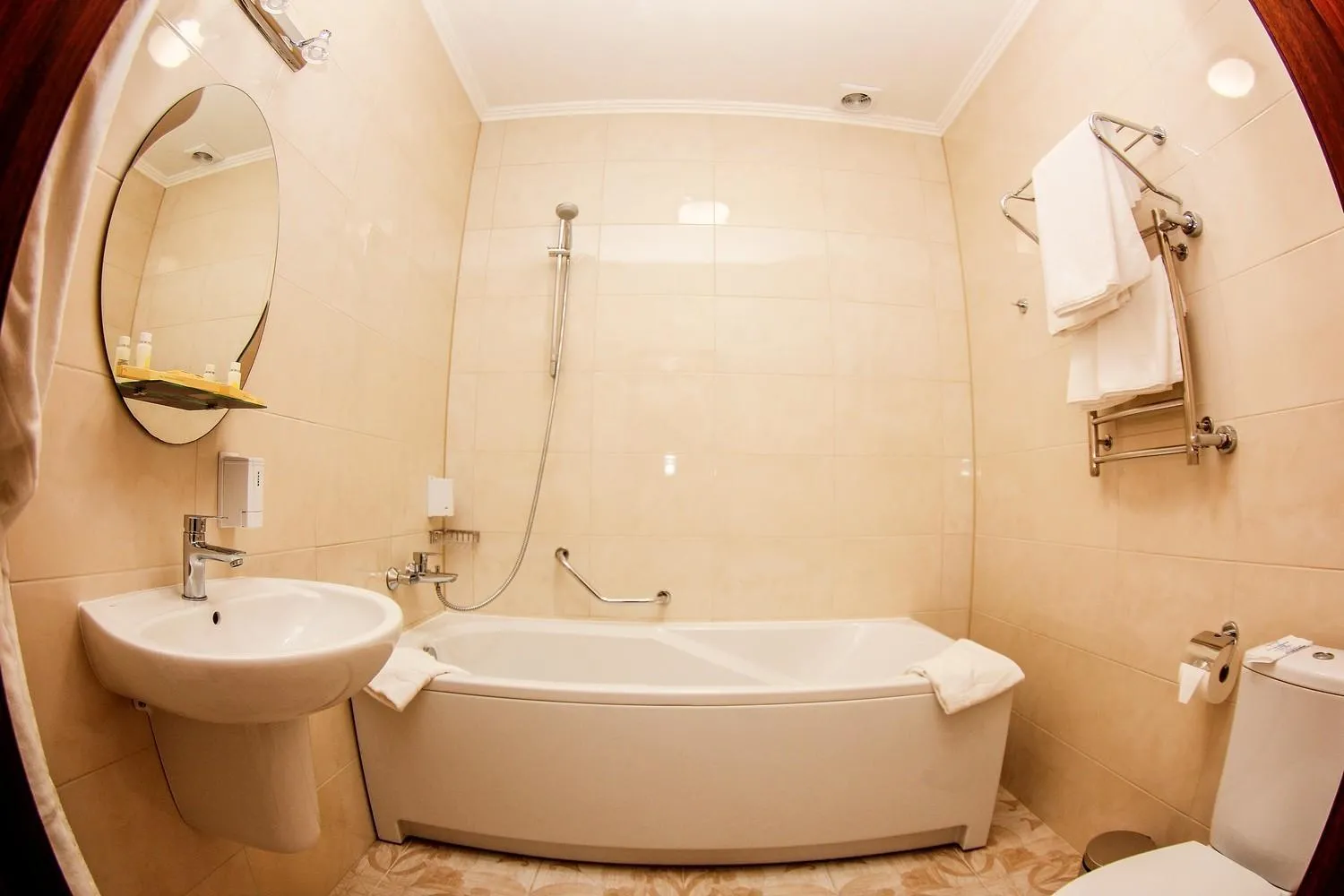 Shower in Hotel 52