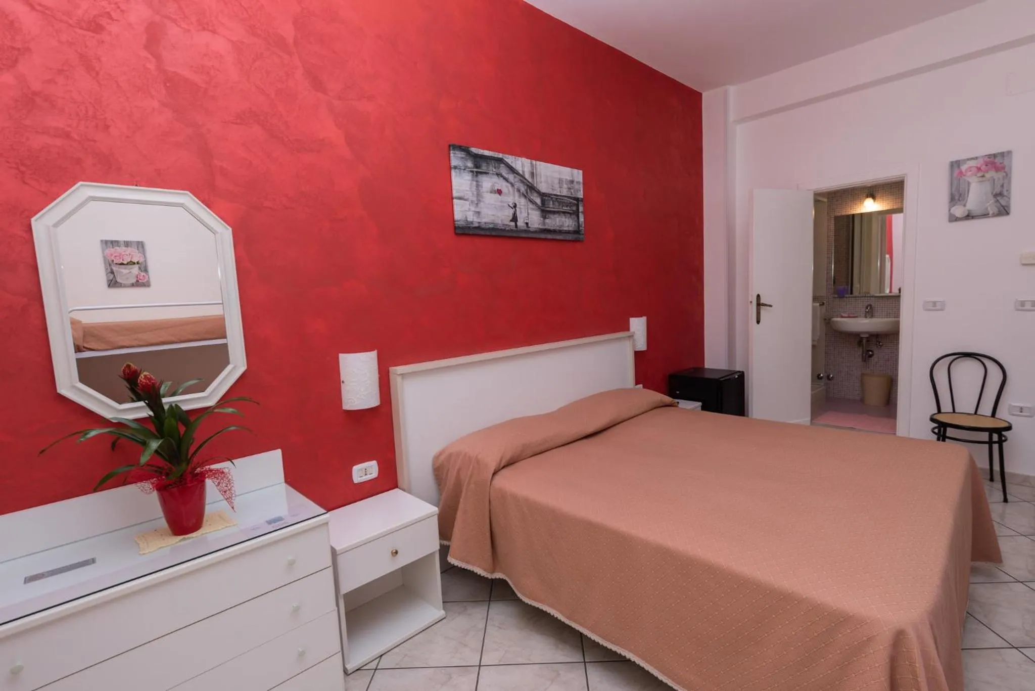 Bed in Hotel Baia Verde