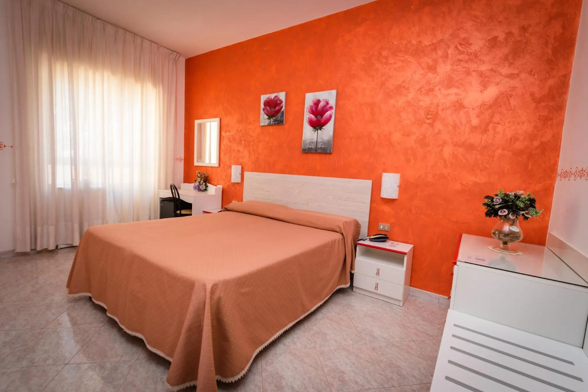 Bed in Hotel Baia Verde