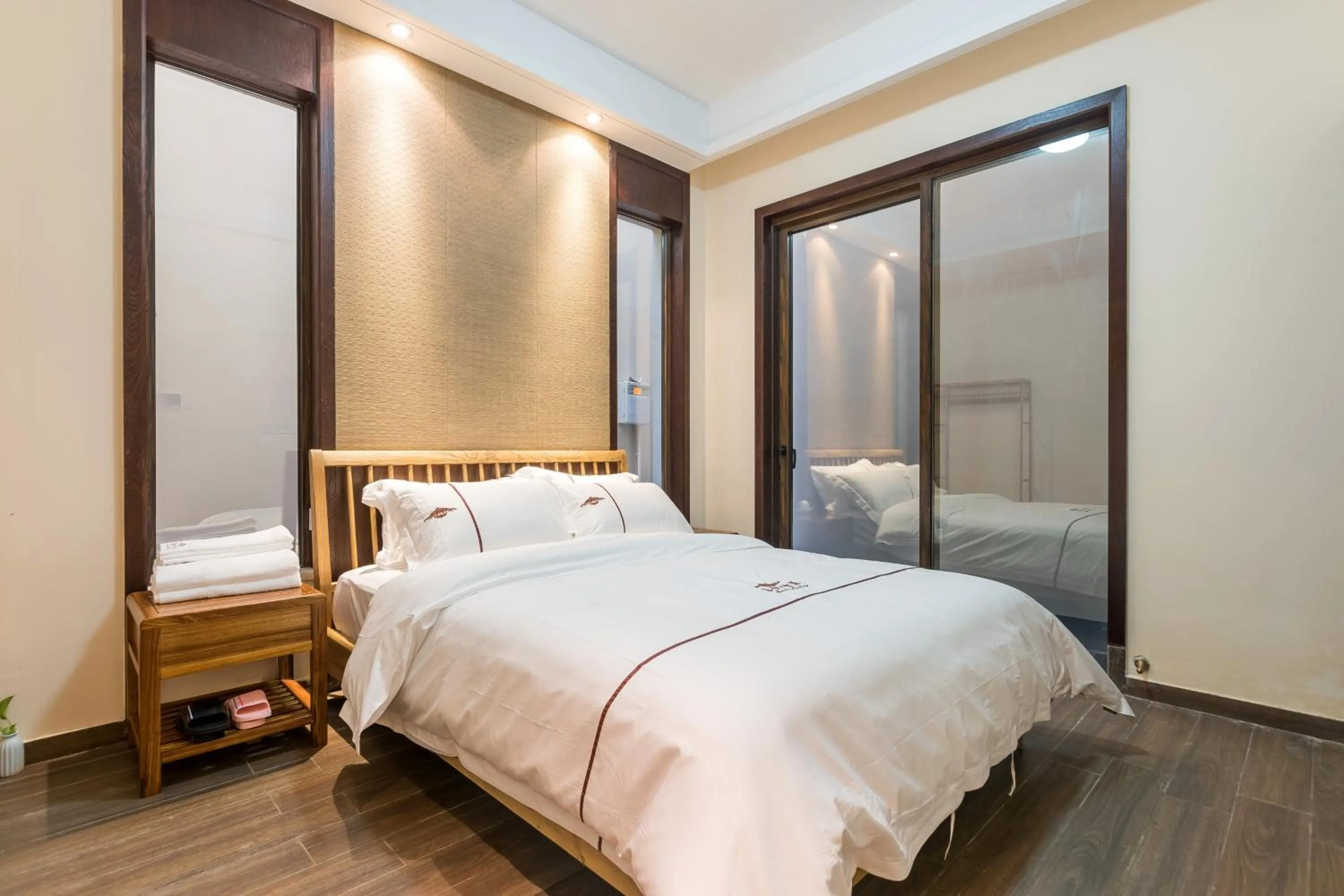 Bedroom, Bed in Sanya Haitang Bay Mushe Villa