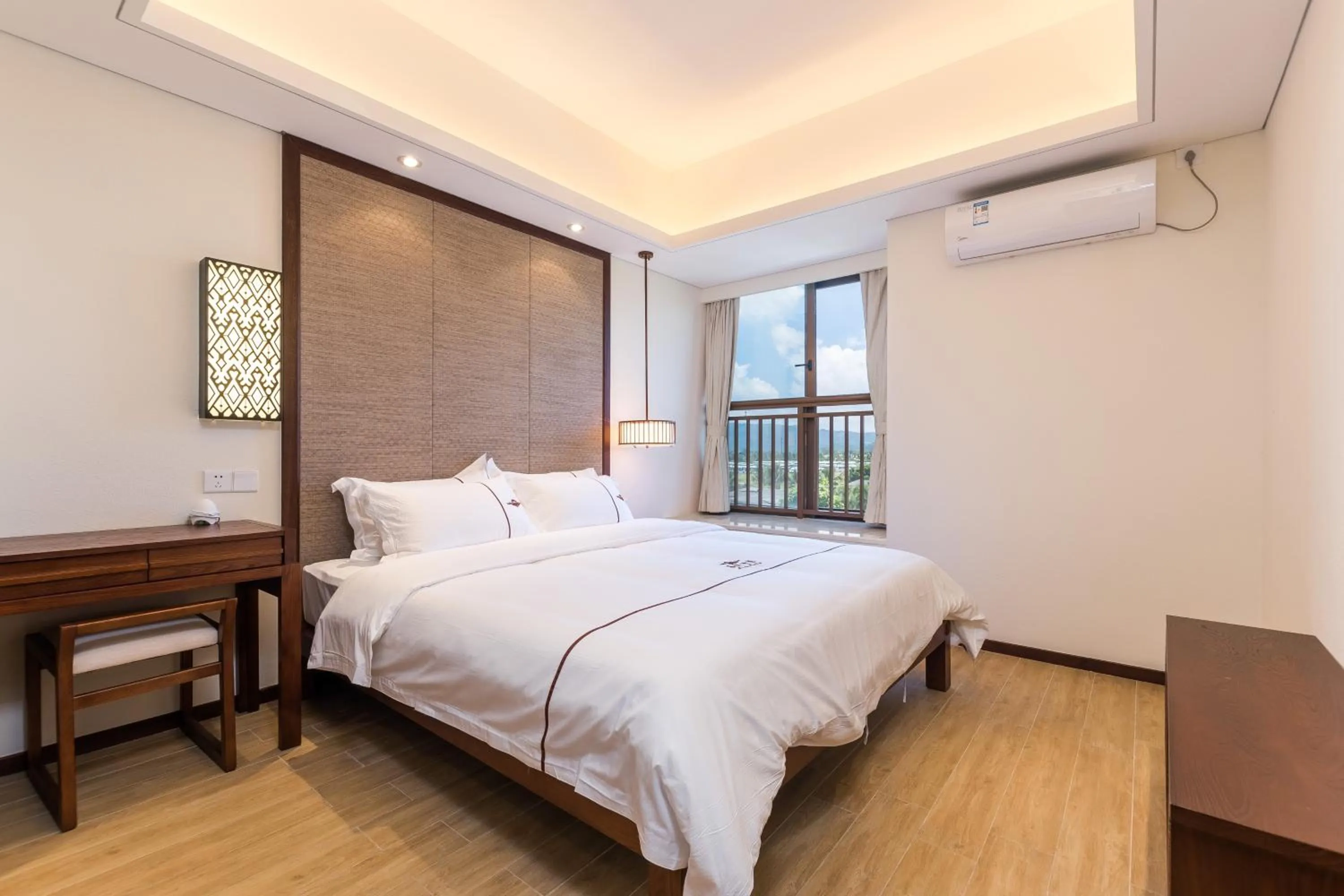 Bedroom, Bed in Sanya Haitang Bay Mushe Villa