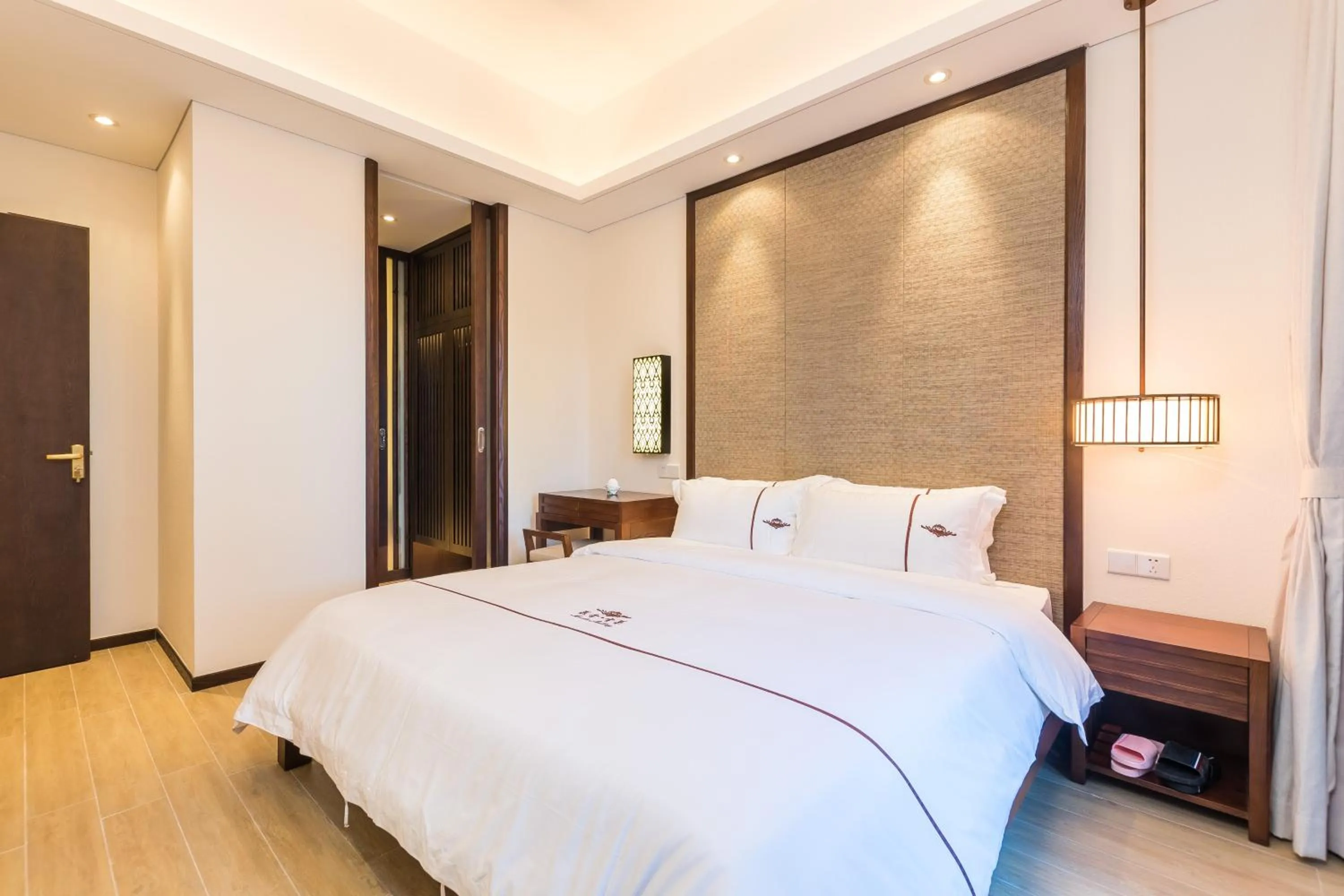 Bedroom, Bed in Sanya Haitang Bay Mushe Villa