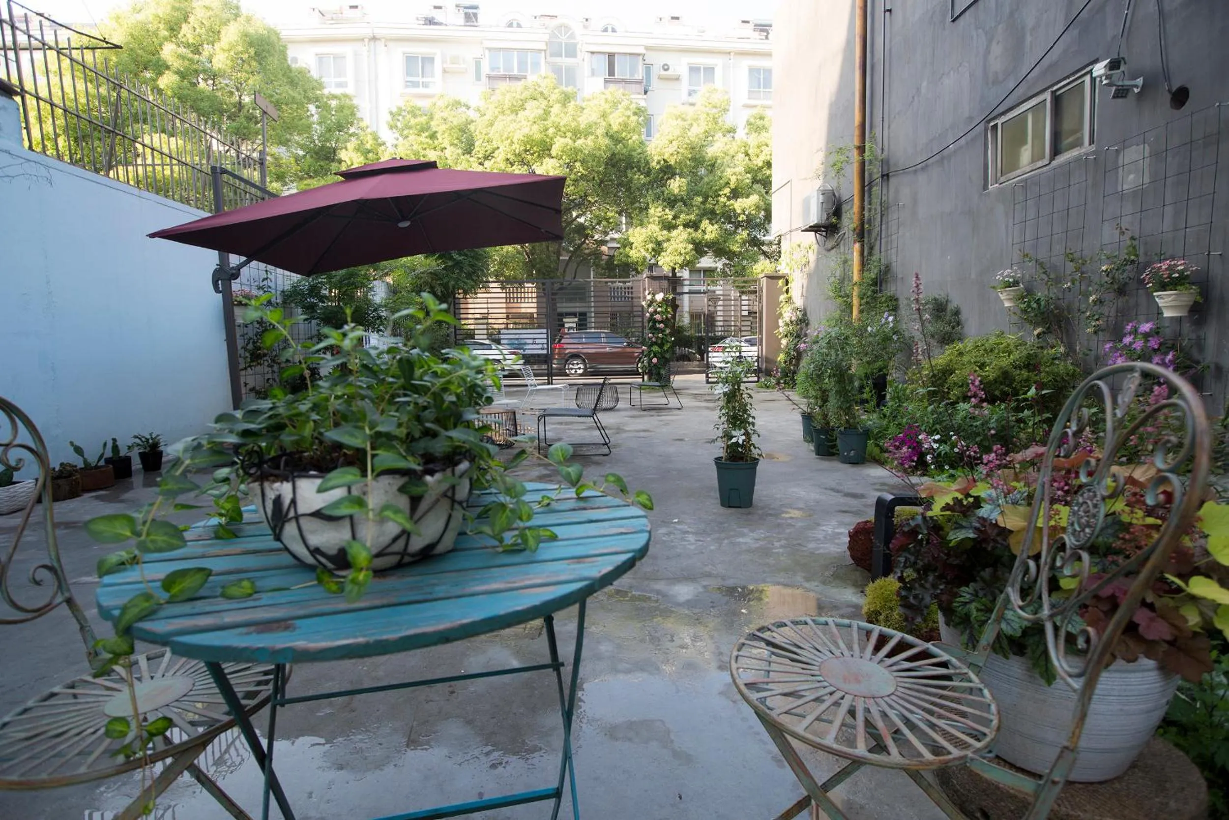 Facade/entrance in Urban Rosa Cafe&Inn