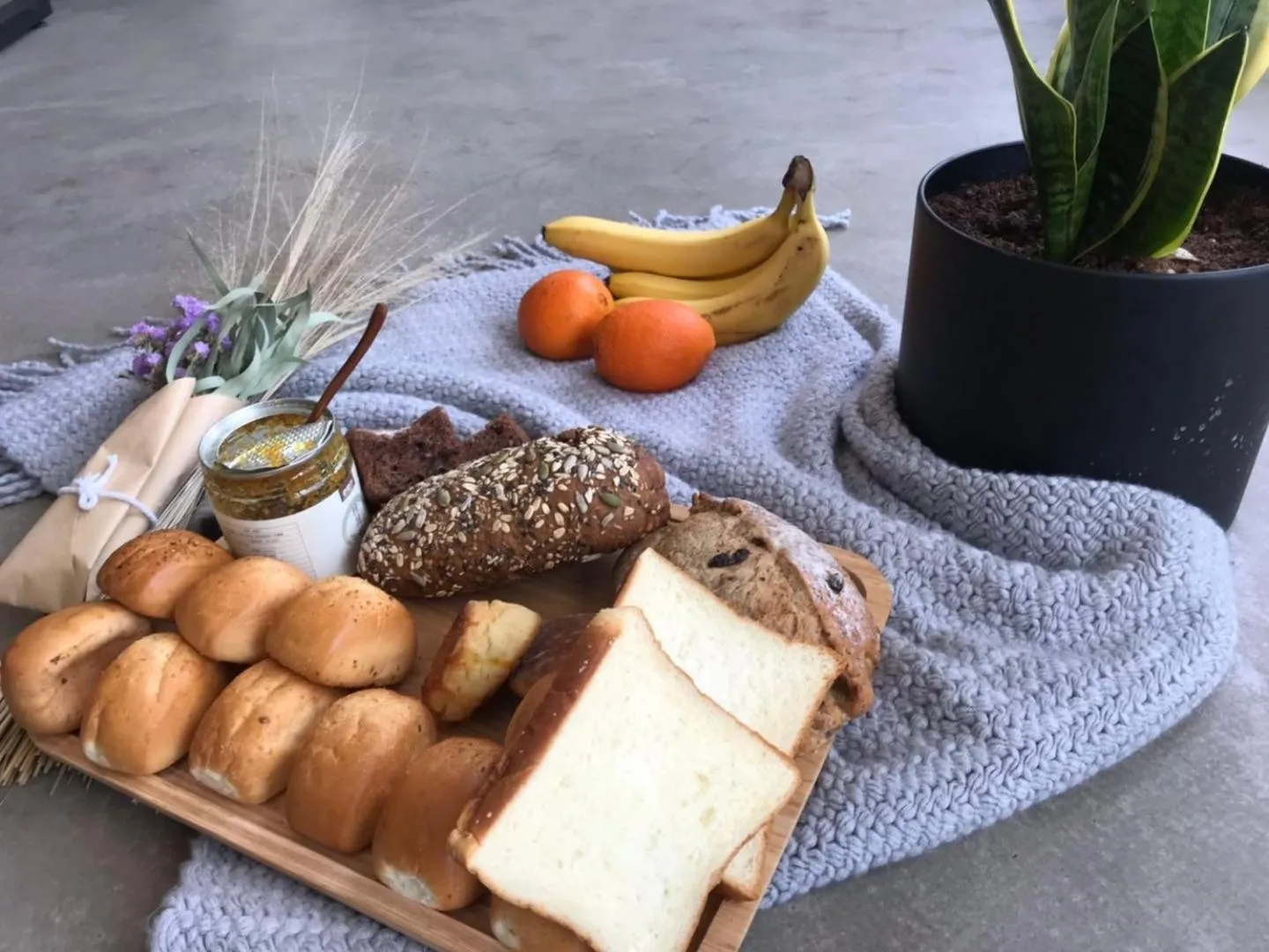 Breakfast in Urban Rosa Cafe&Inn