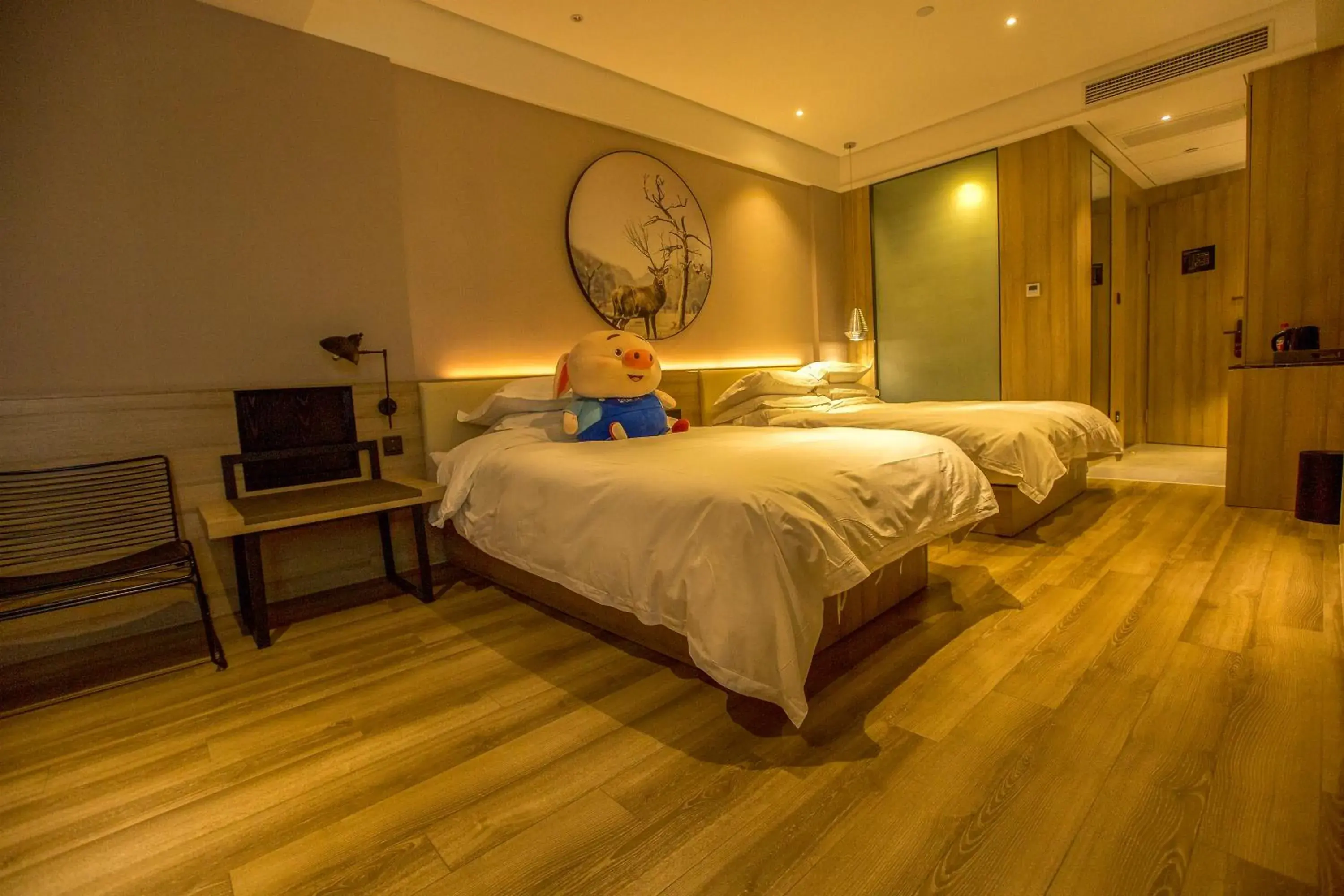 Photo of the whole room, Bed in Urban Rosa Cafe&Inn Photo of the whole room, Bed in Urban Rosa Cafe&Inn