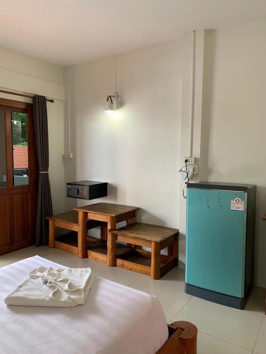 Bed in Paradise Bungalows