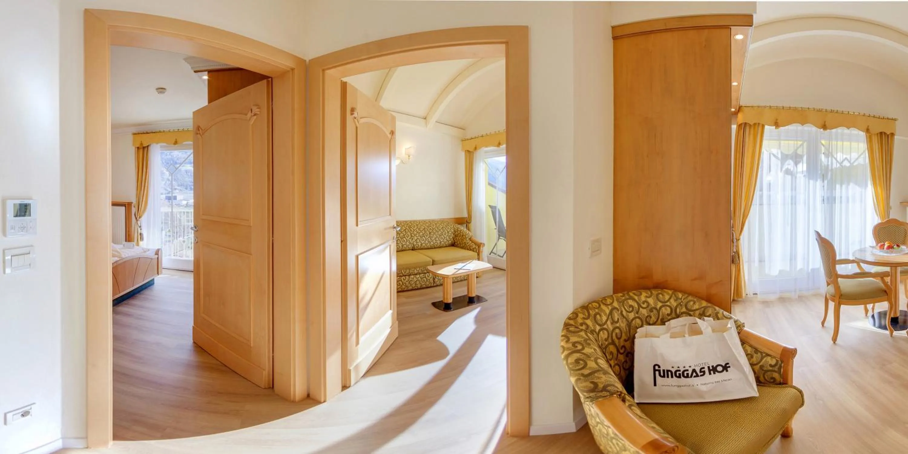 Bed in Hotel Funggashof