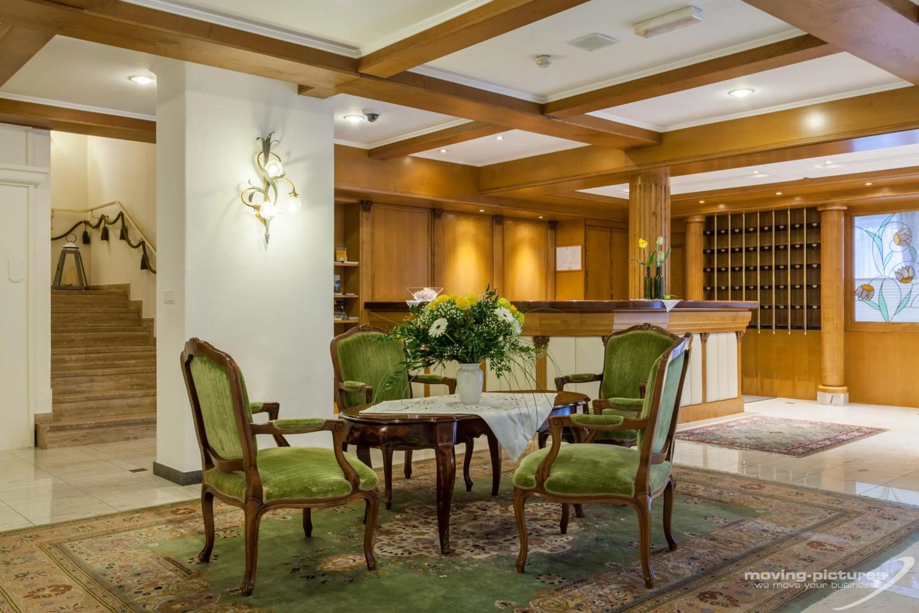 Lobby or reception in Hotel Funggashof