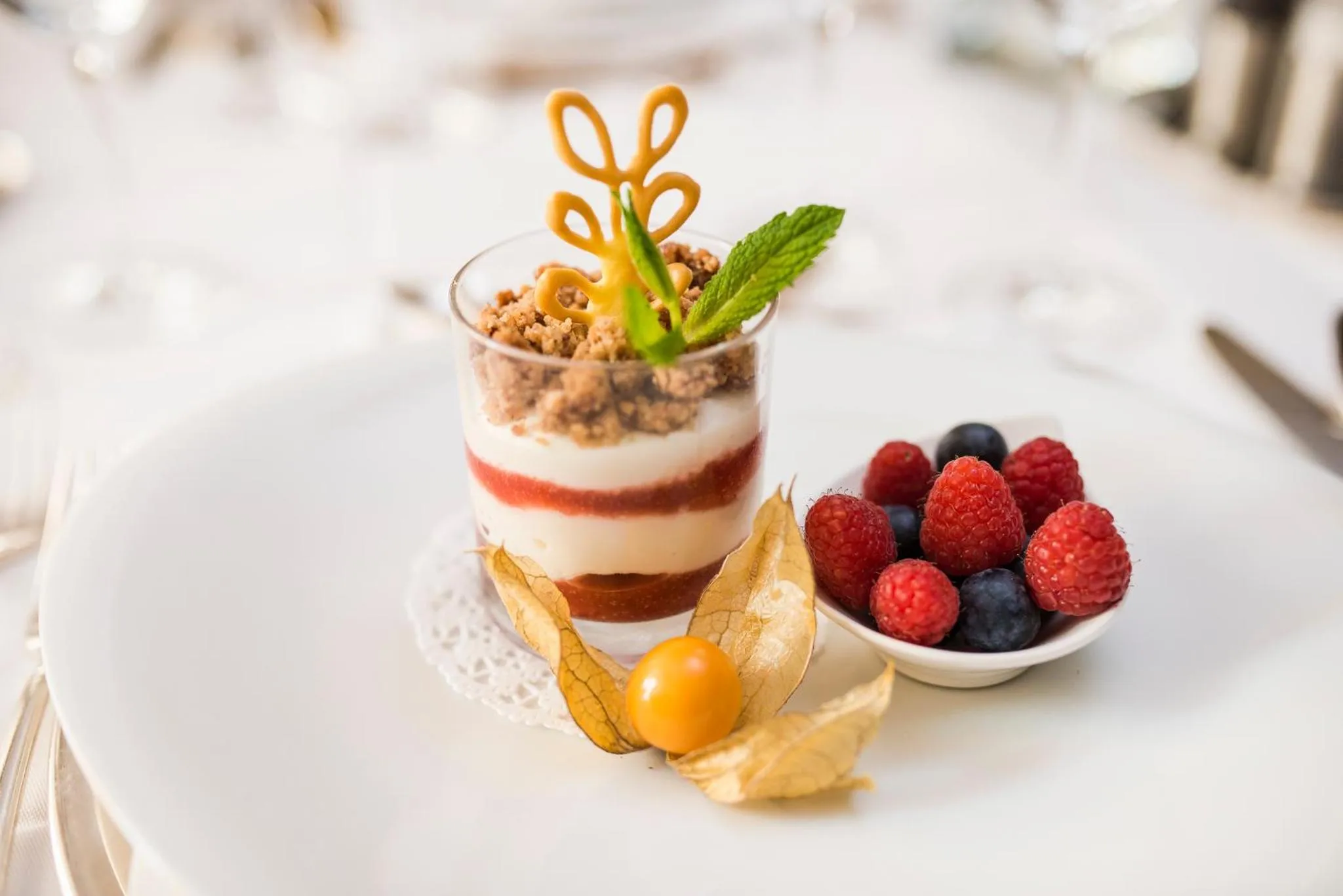 Food close-up in Hotel Funggashof