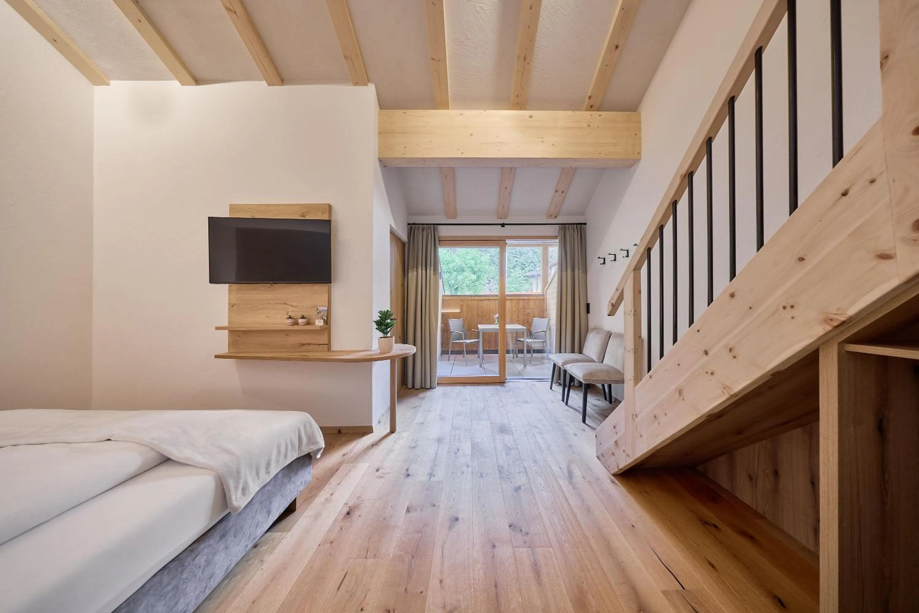 Bed in Hotel Schmuckhof