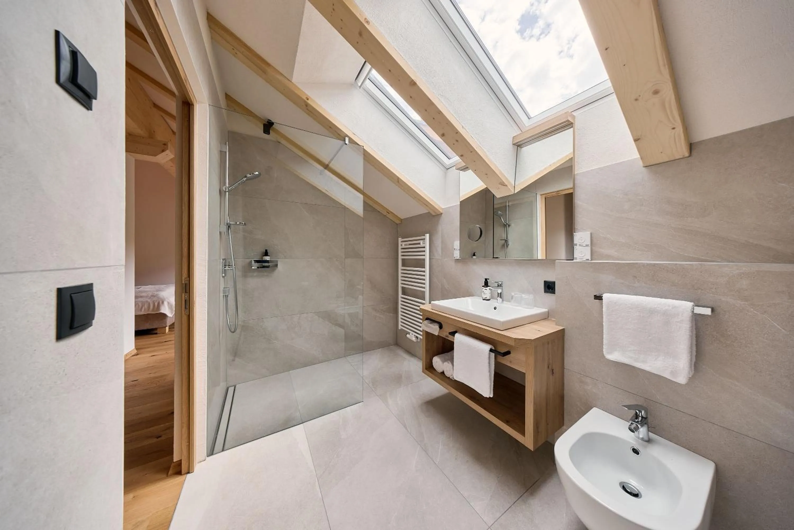 Bathroom in Hotel Schmuckhof