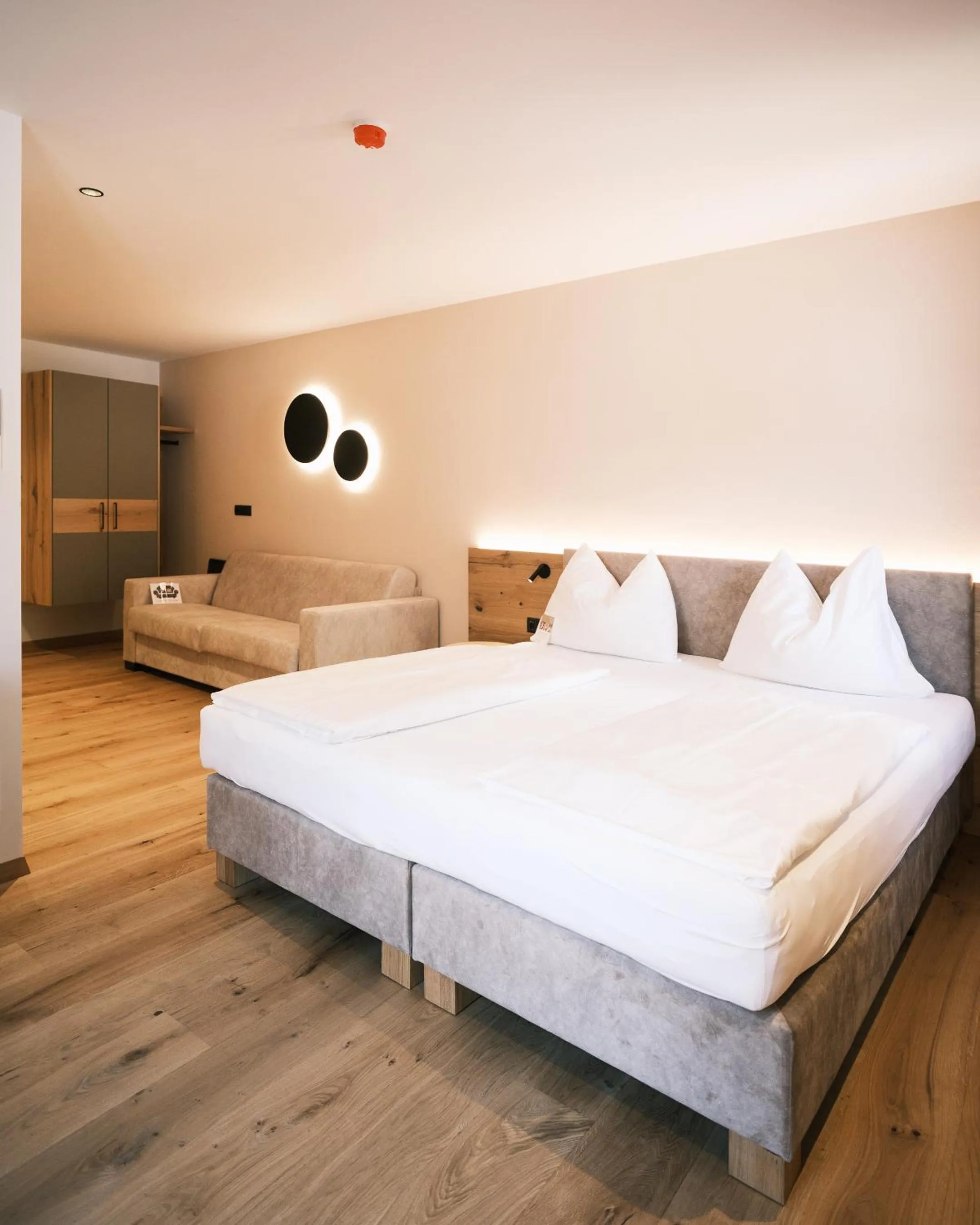 Bed in Hotel Schmuckhof