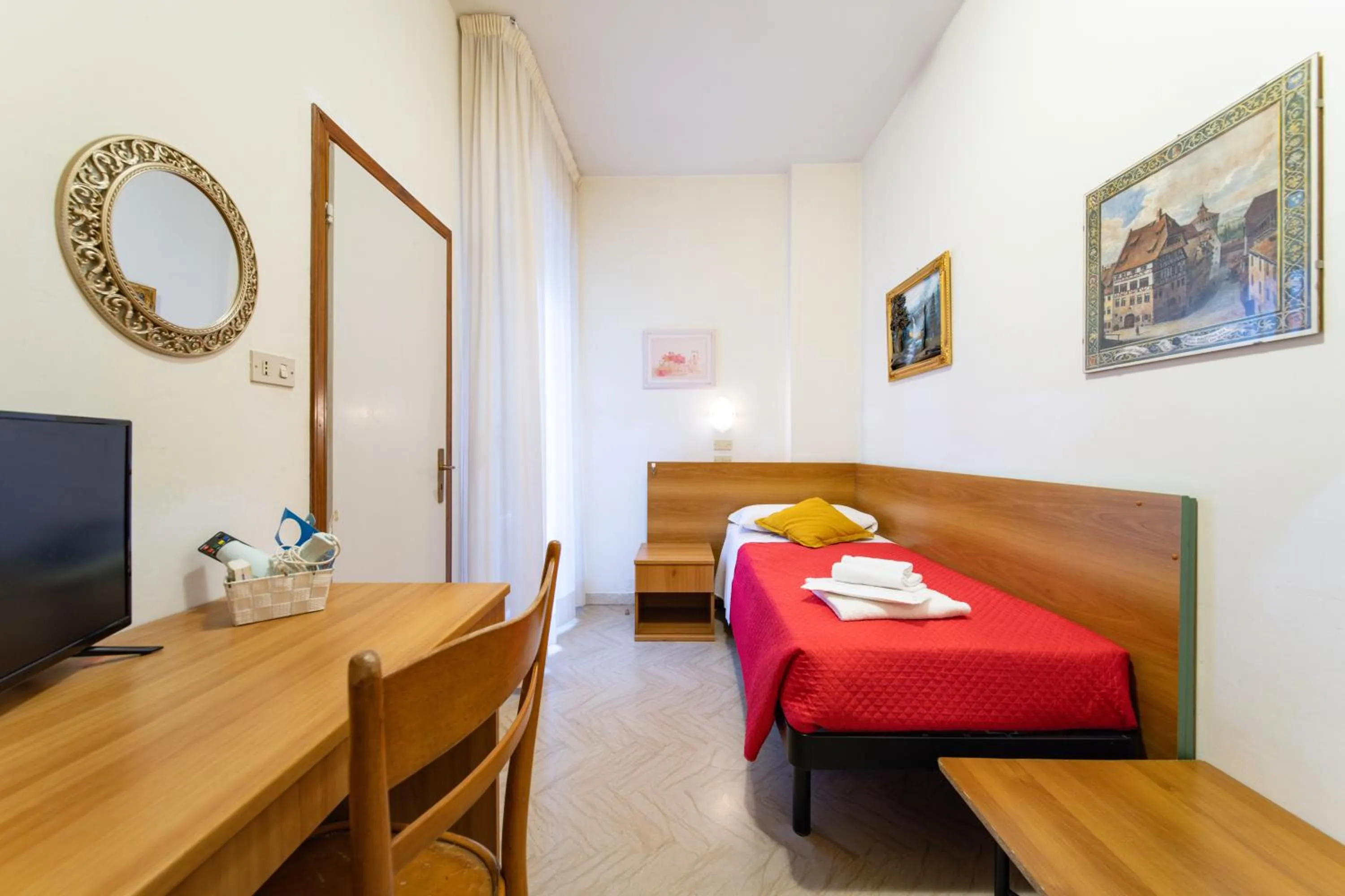 Bed in Hotel Cortina