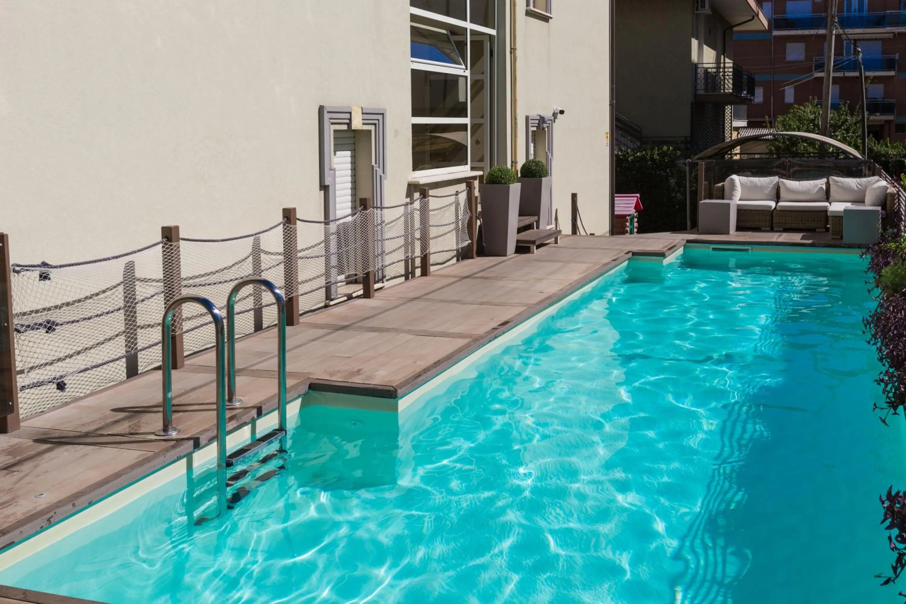 Swimming pool in Residence Anchisemare