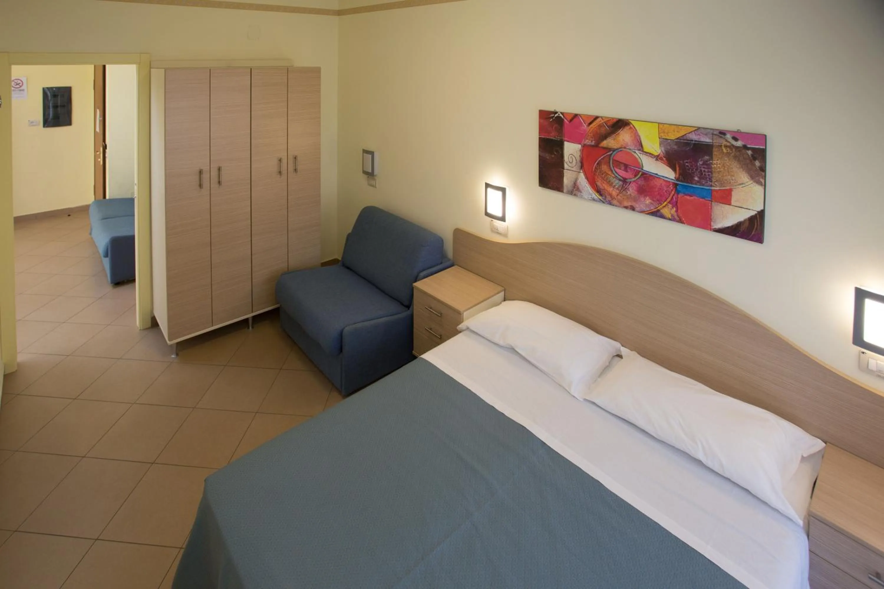 Bedroom in Residence Anchisemare