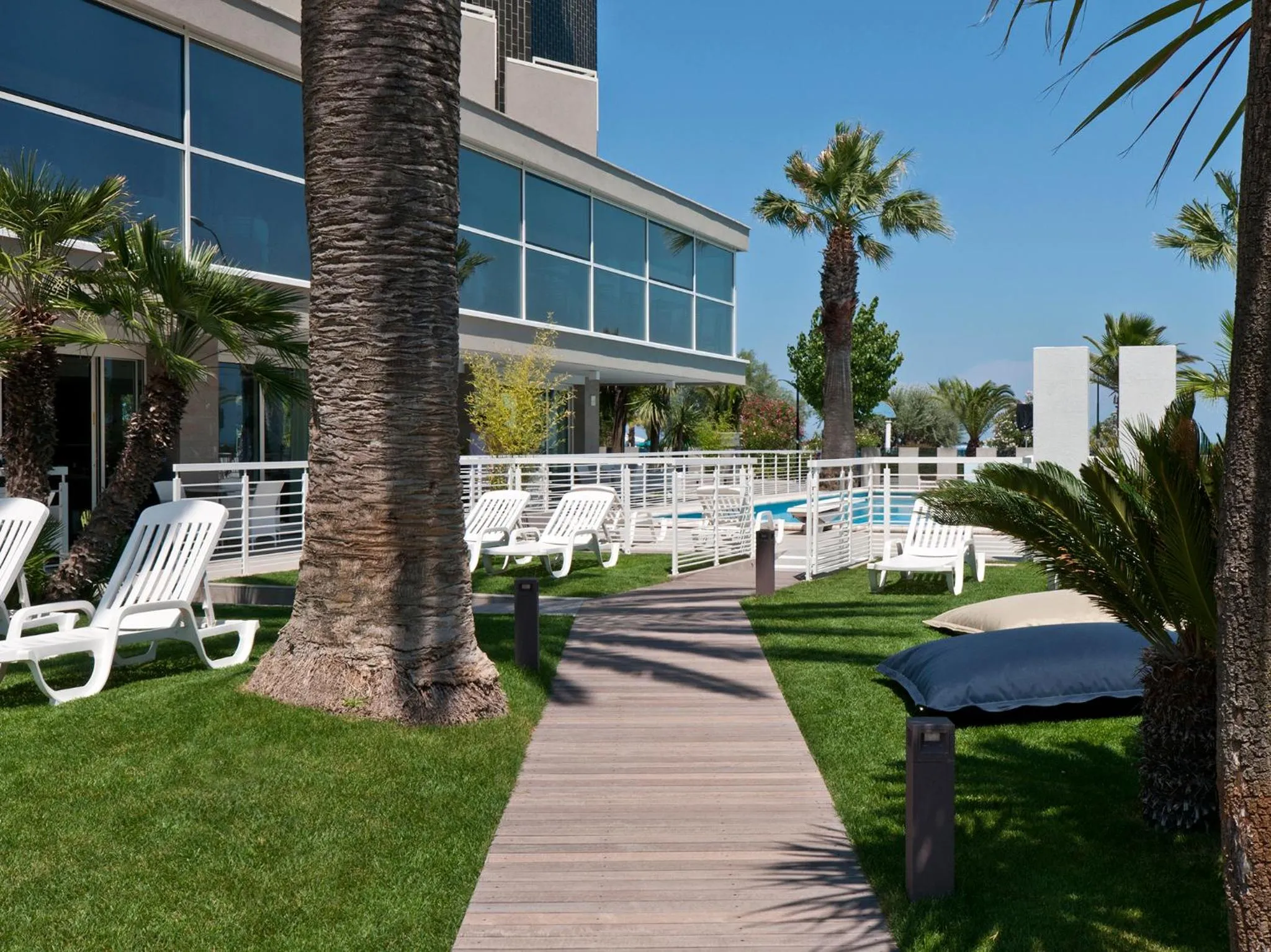 Garden in Hotel Eden