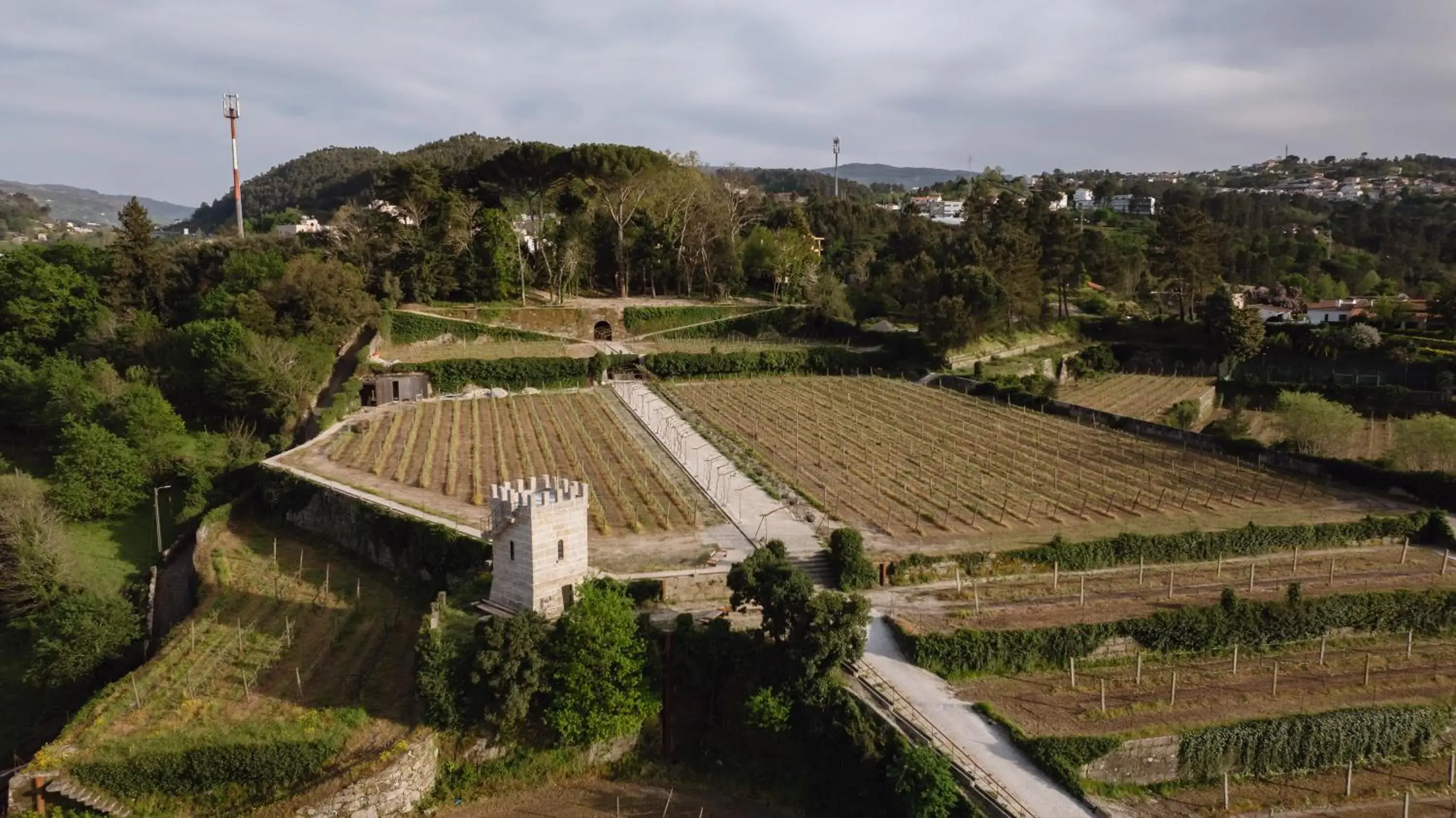 Bird's eye view in Casa da Calçada Bird's eye view in Casa da Calçada