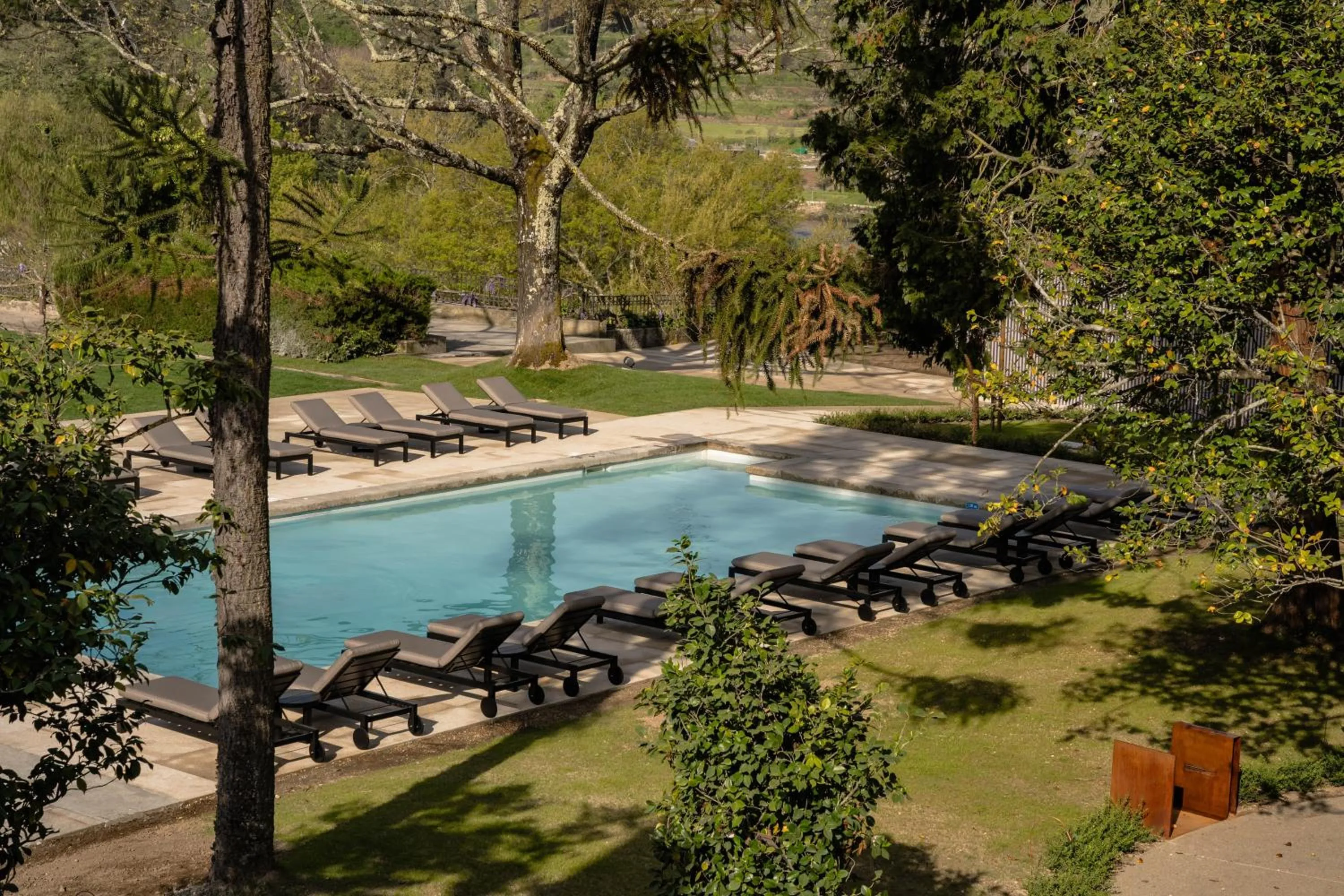 Garden view in Casa da Calçada