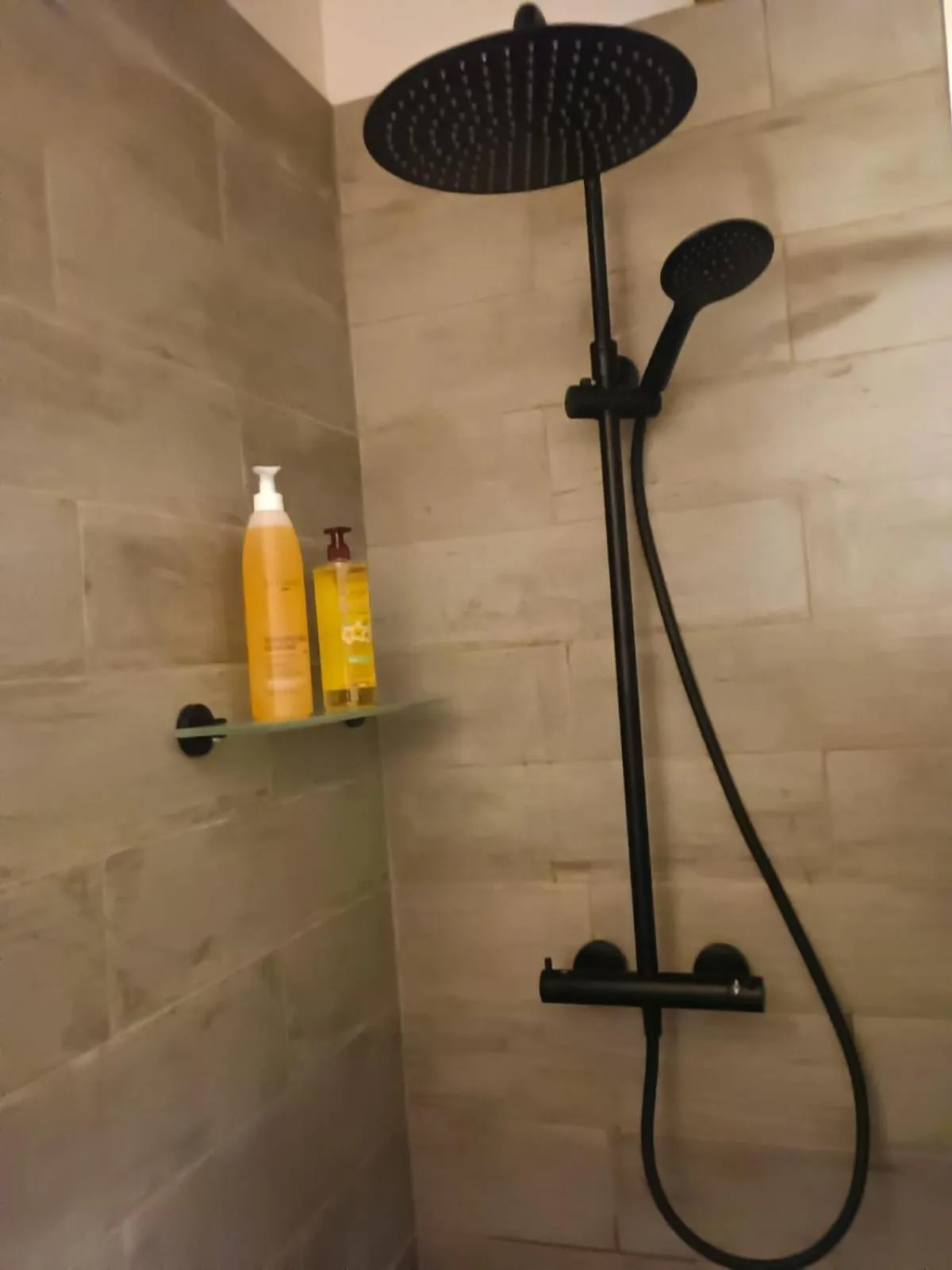 Shower in La lauze et l'anguille