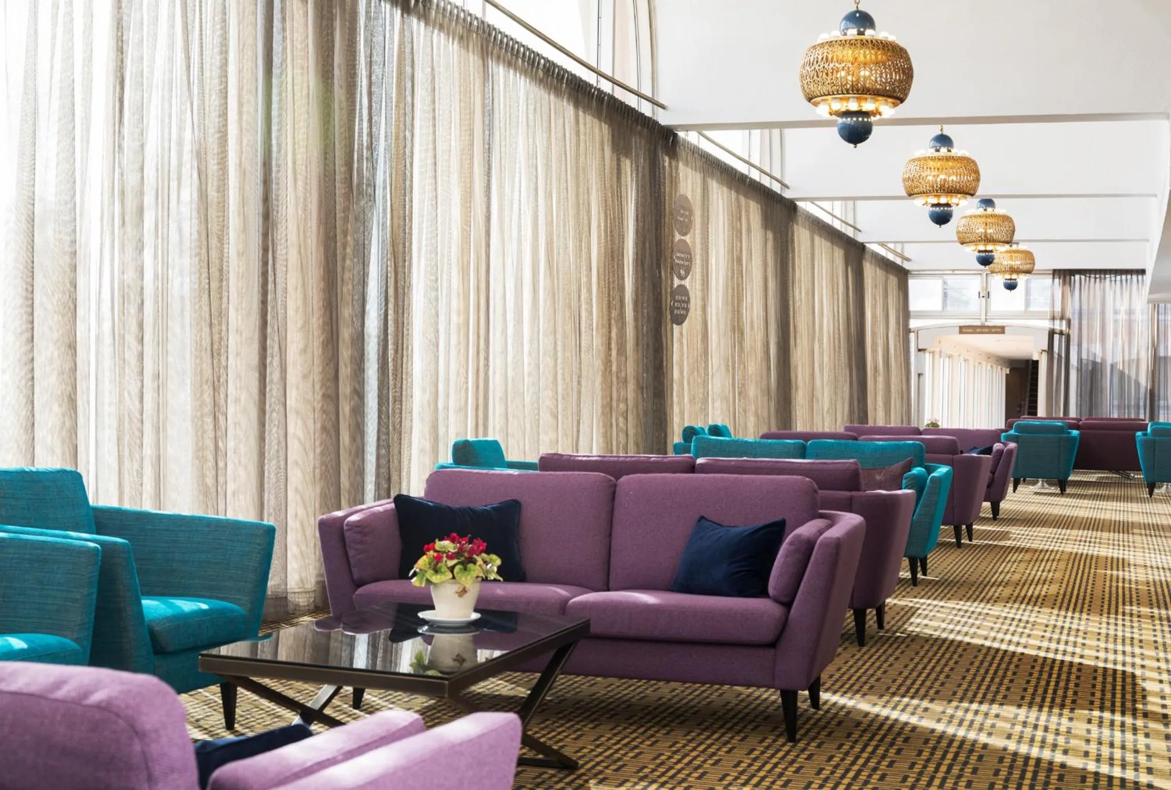 Lobby or reception in Seven Arches Hotel