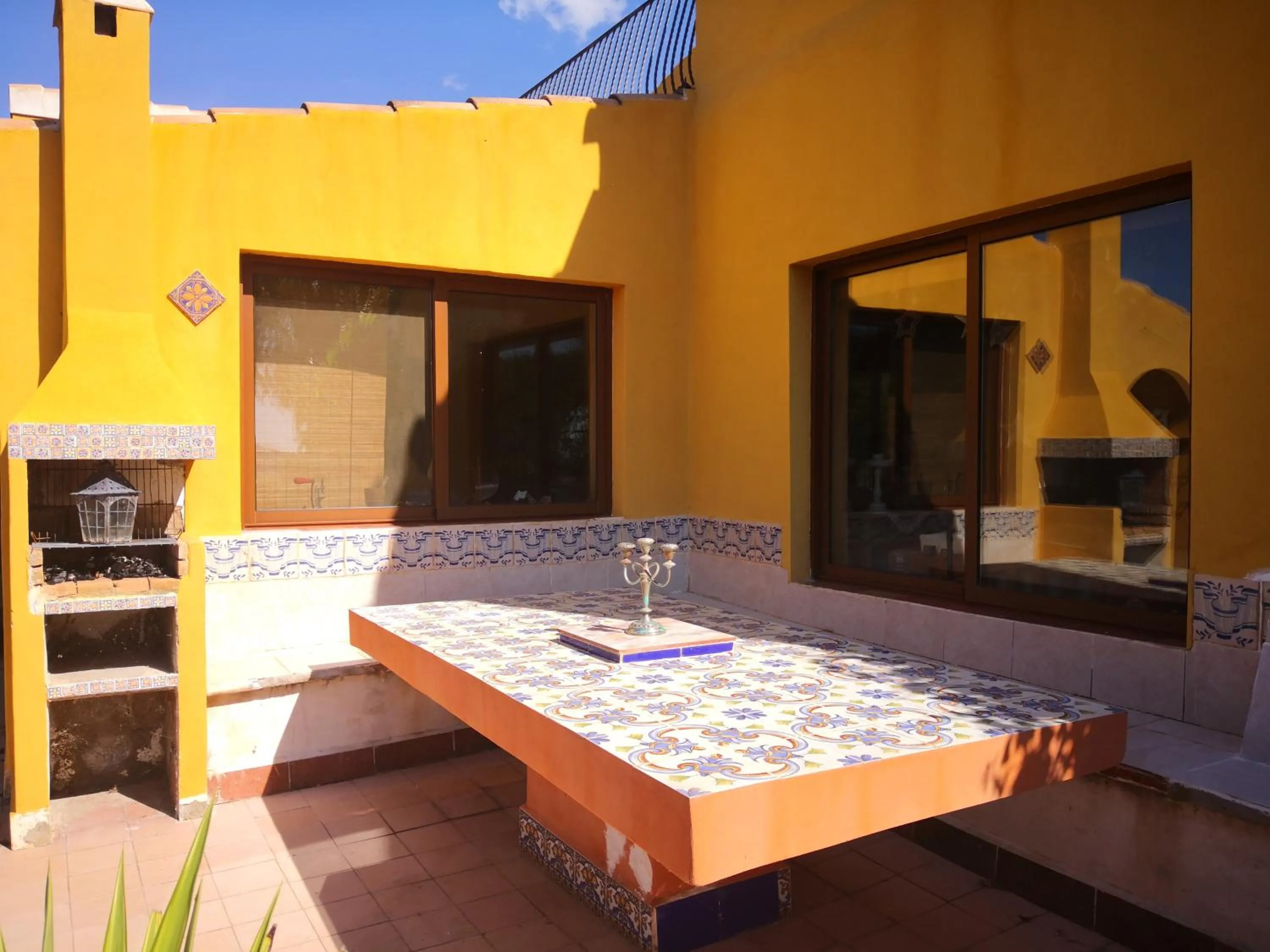 Seating area in Casa Joya