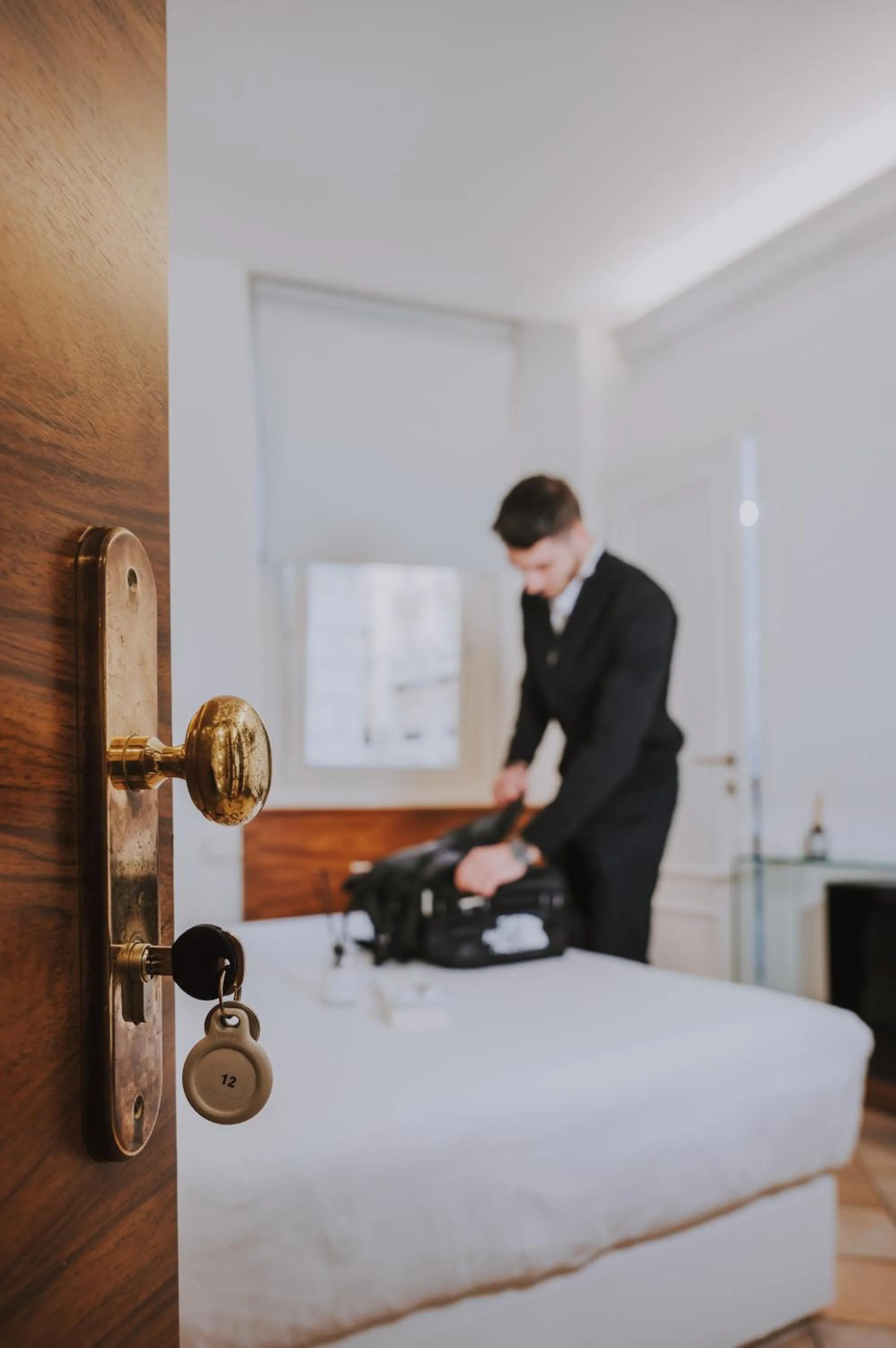 Bed in Albergo Delle Regioni, Barberini - Fontana di Trevi