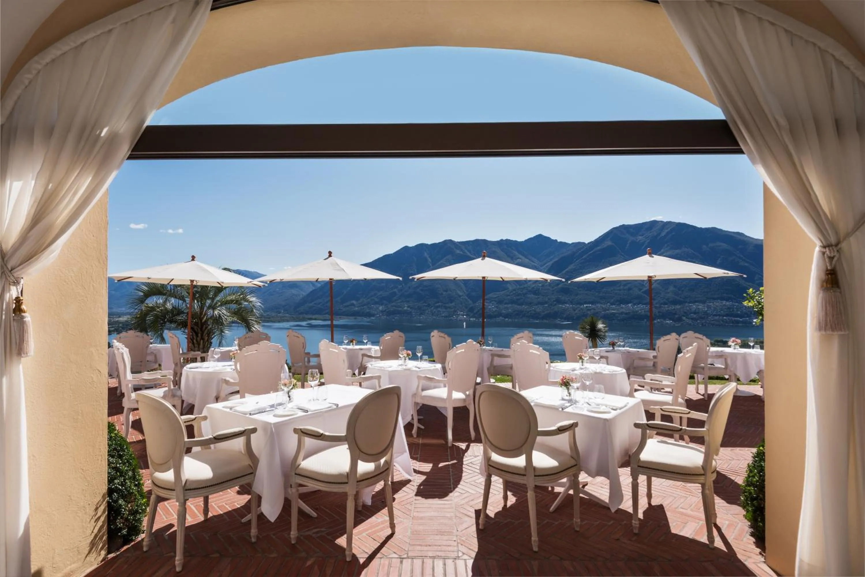 Restaurant/places to eat in Villa Orselina - Small Luxury Hotel