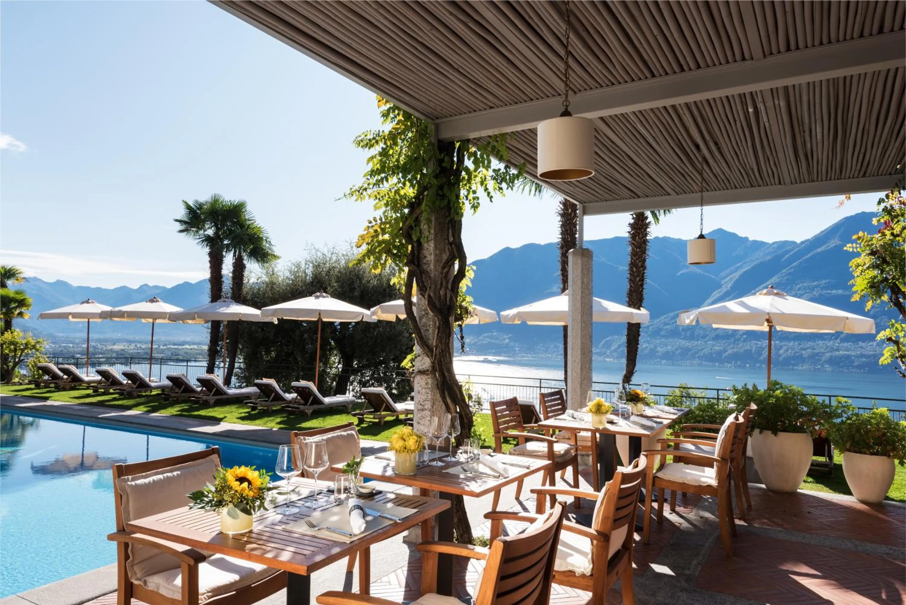 Restaurant/places to eat in Villa Orselina - Small Luxury Hotel
