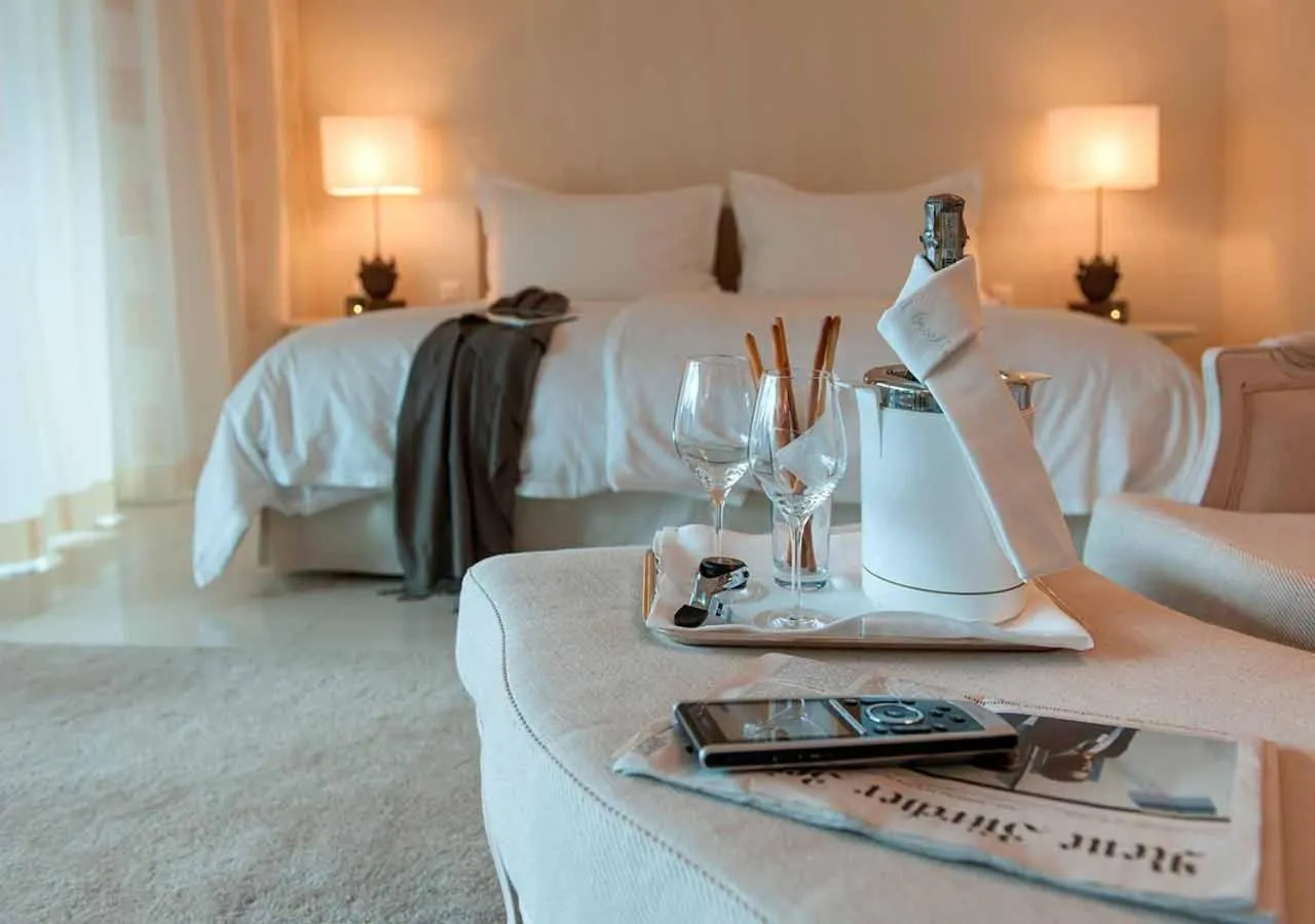 Bedroom in Villa Orselina - Small Luxury Hotel